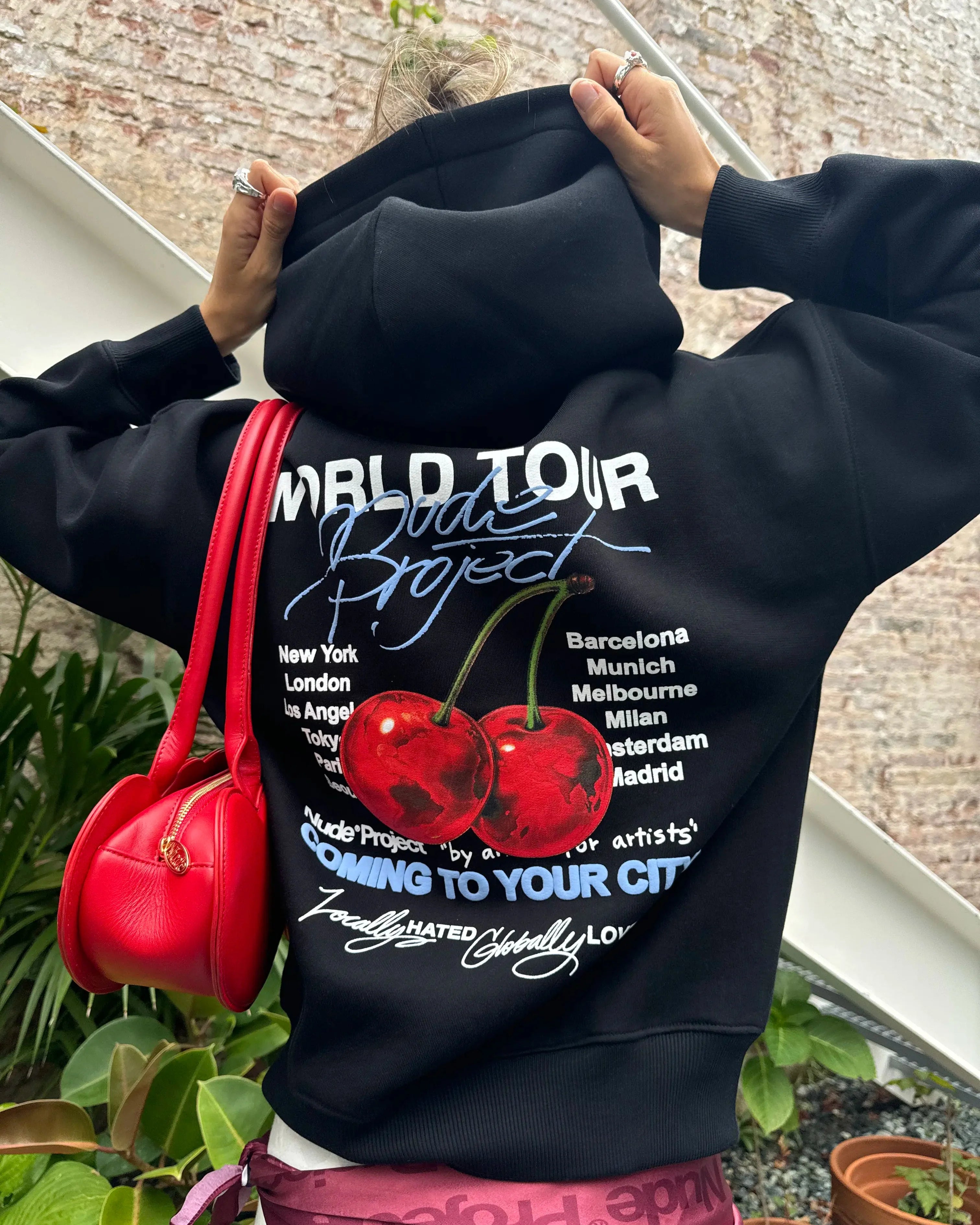 Sudadera Nude Tour Negro Oscuro