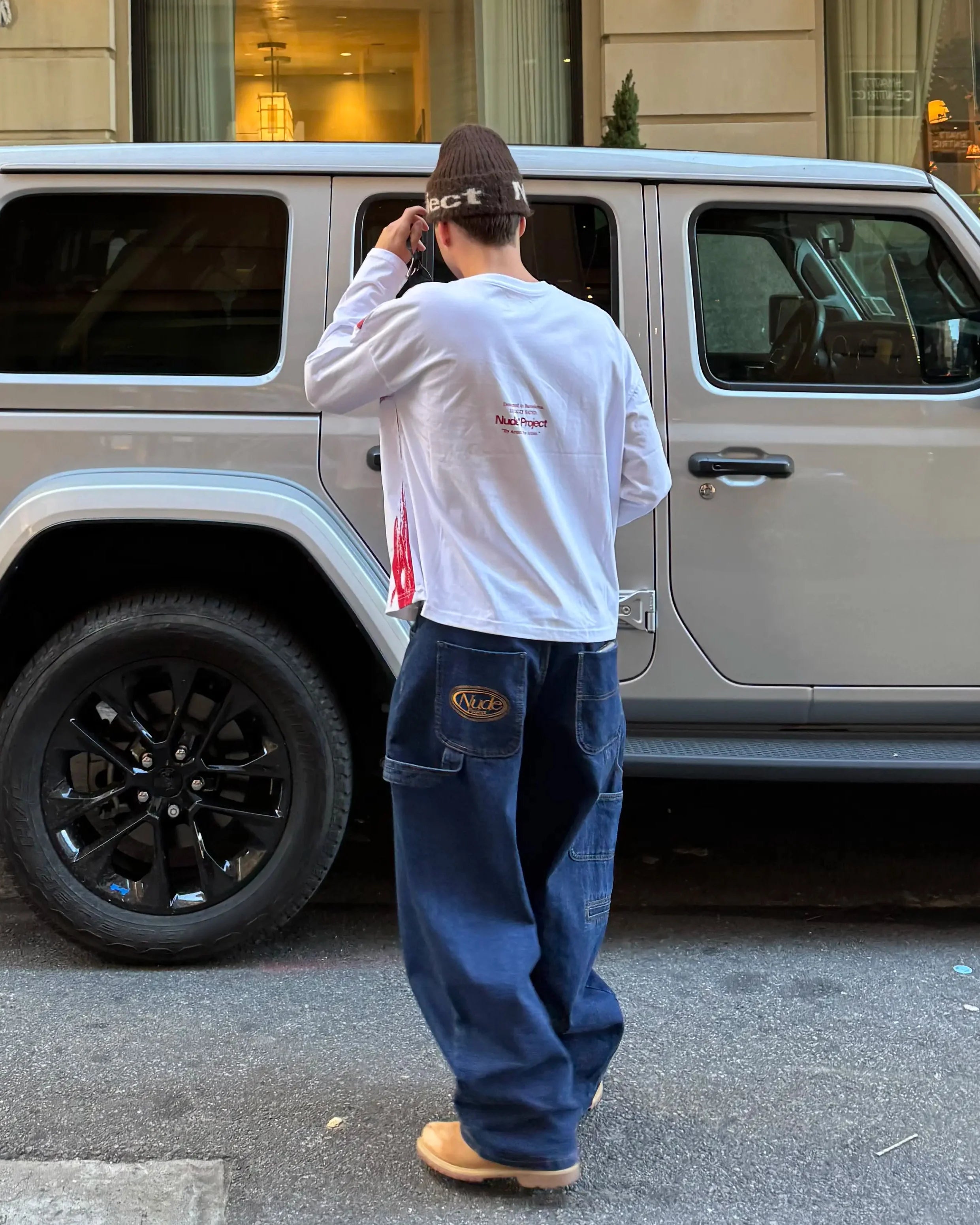 Pantalón Vaquero Barrel Indigo