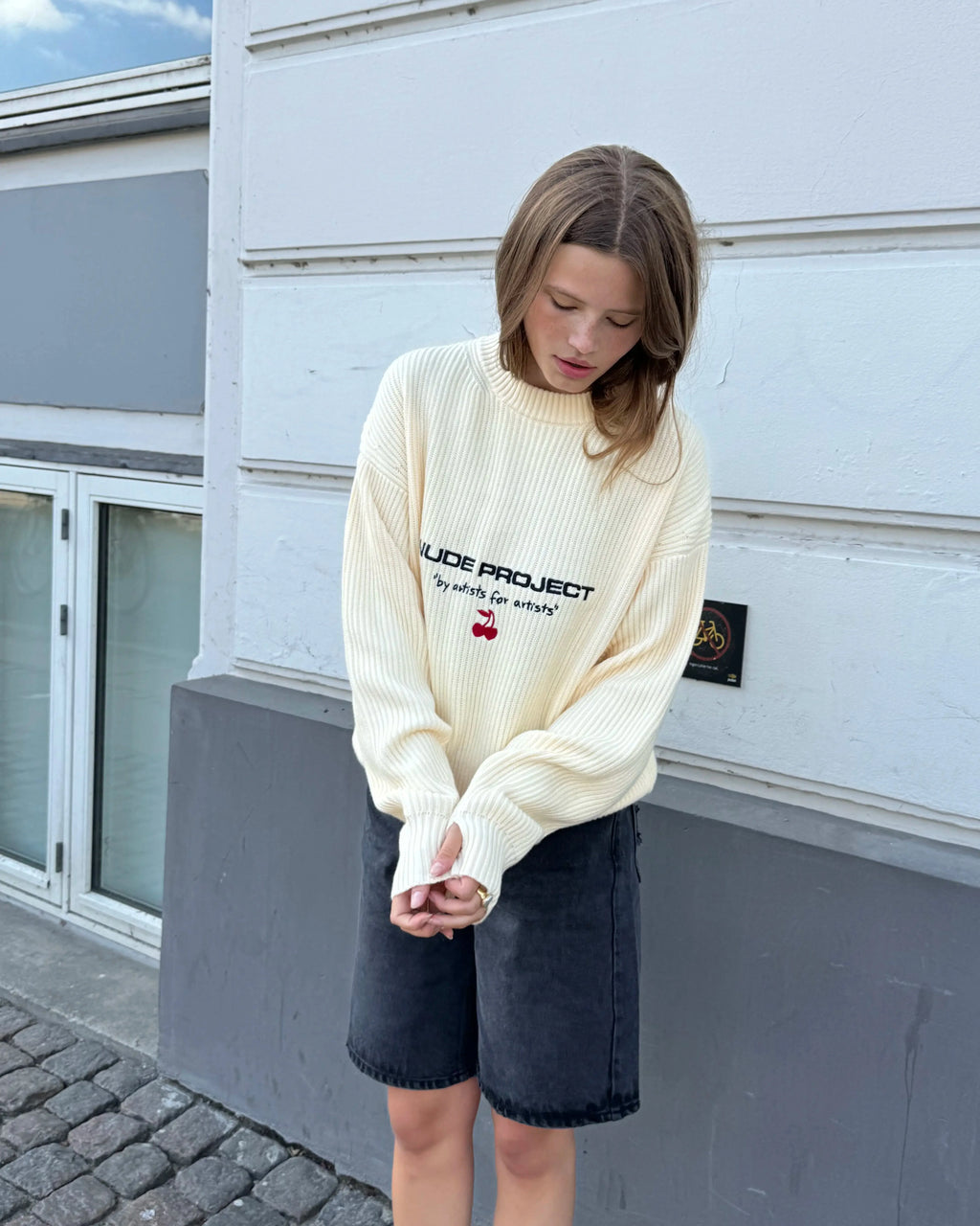 Jersey Wavy Blanco Crema