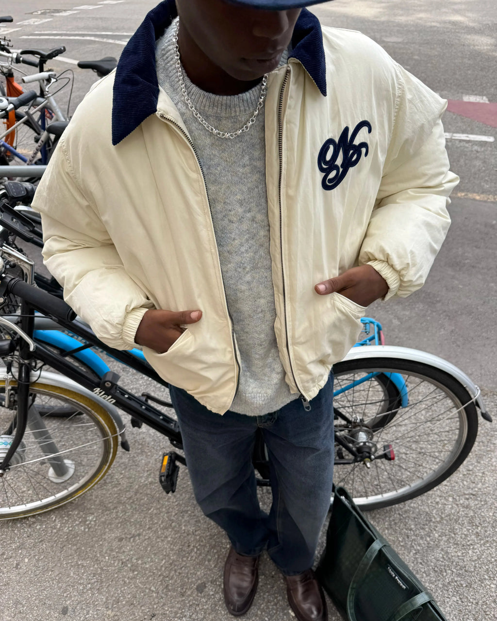 Chaqueta Matencio Blanco Crema