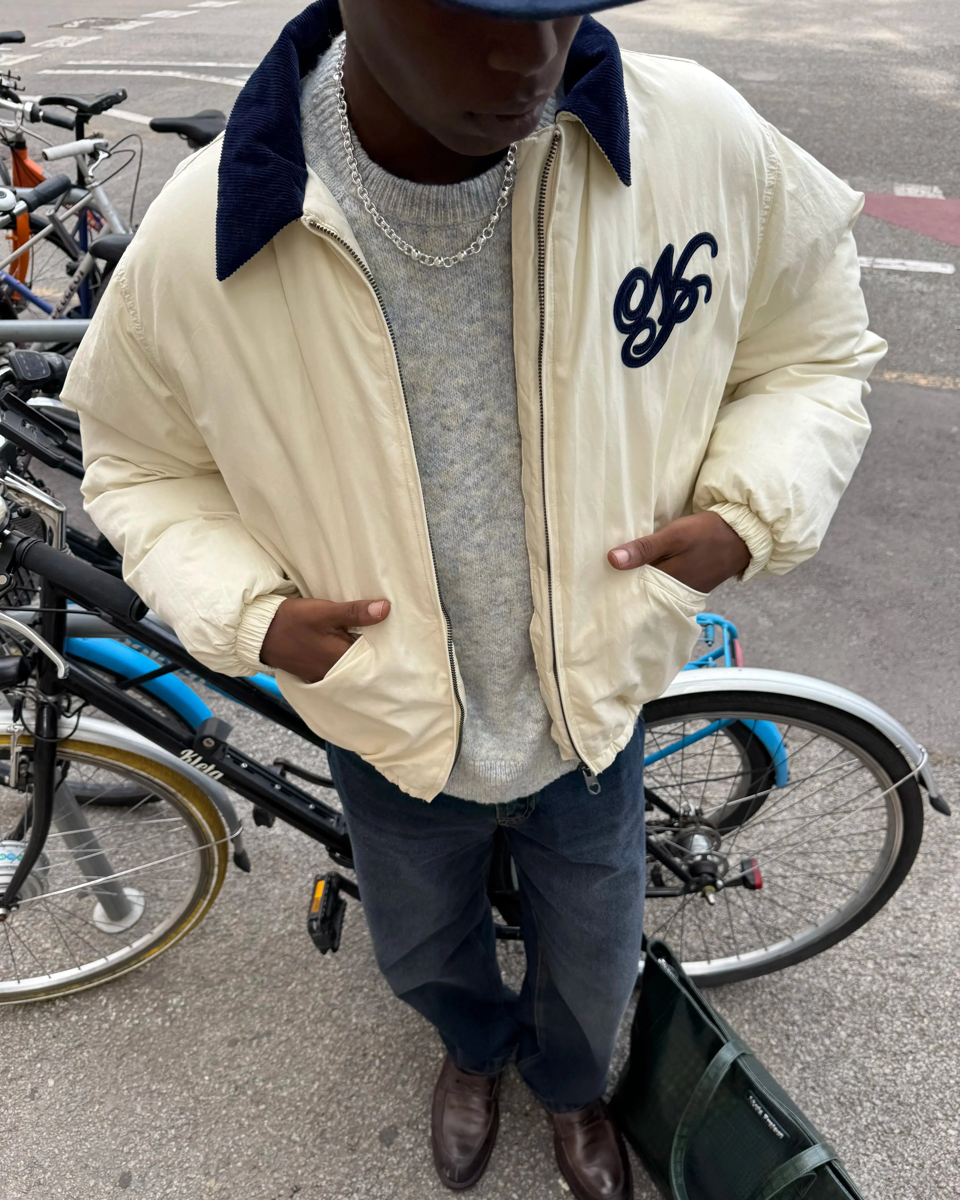 Chaqueta Matencio Blanco Crema