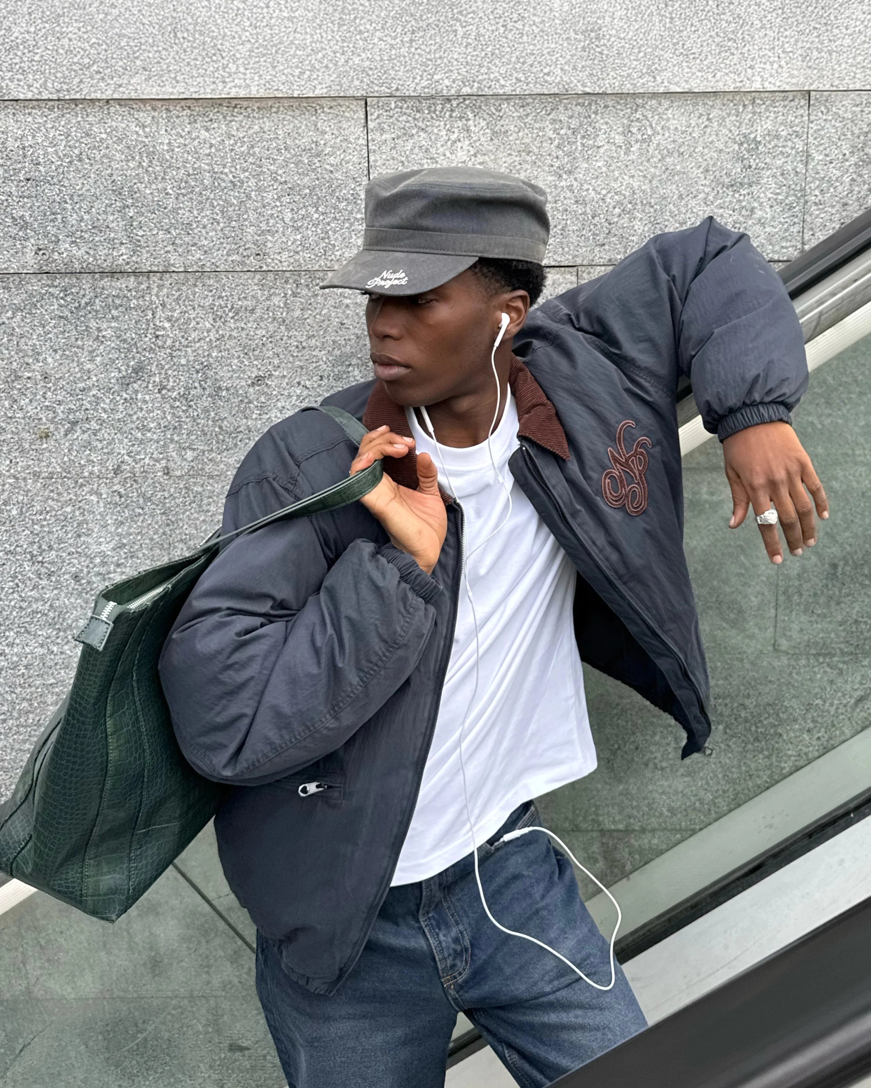 Chaqueta Matencio Gris Oscuro