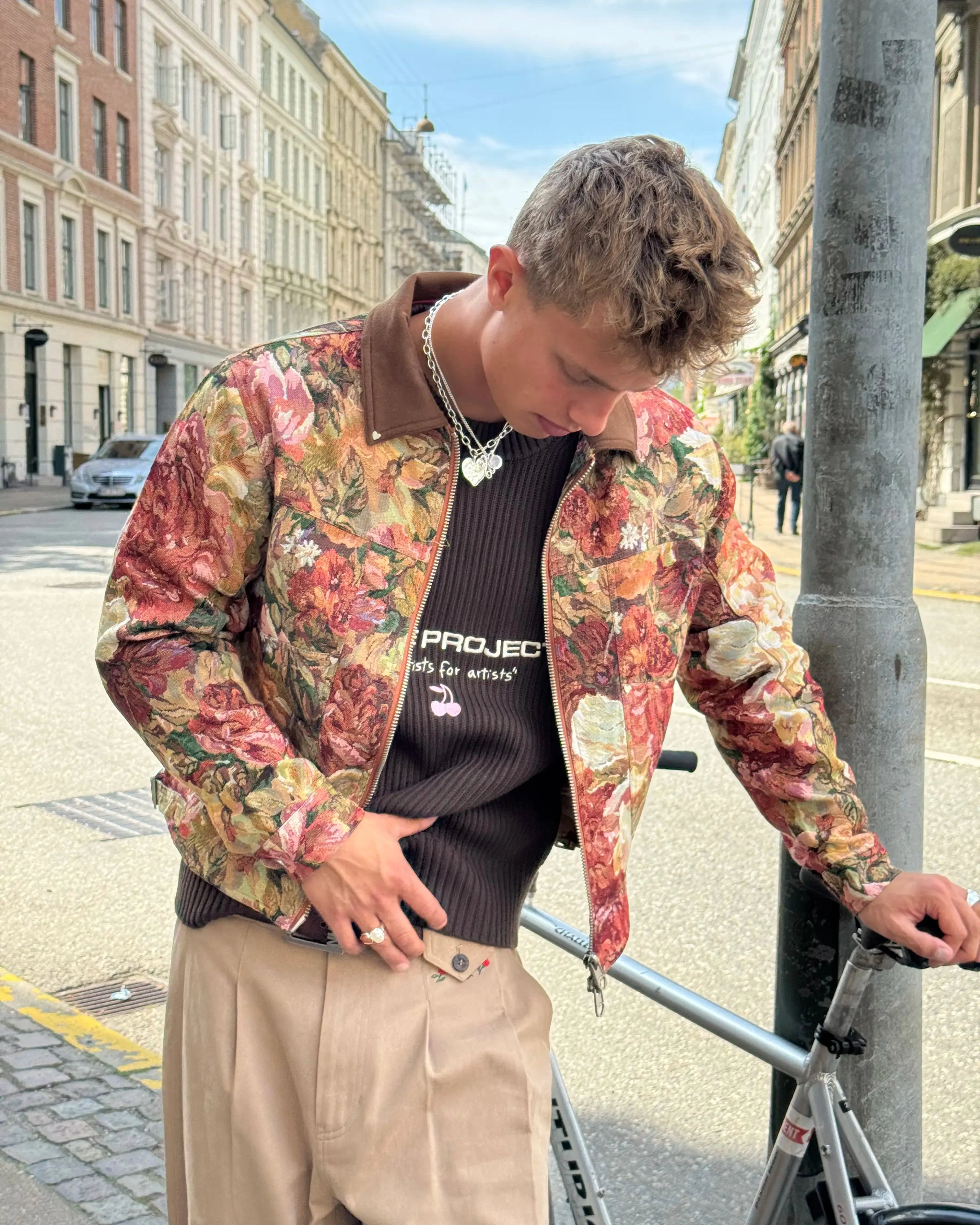 Chaqueta Tapiz Marrón