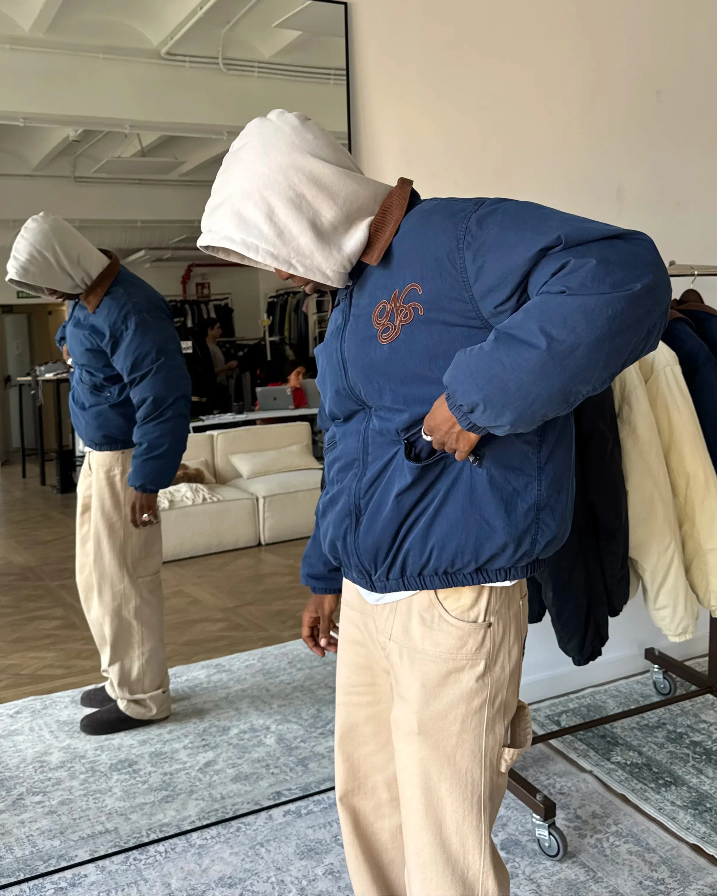 Chaqueta Matencio Azul Marino