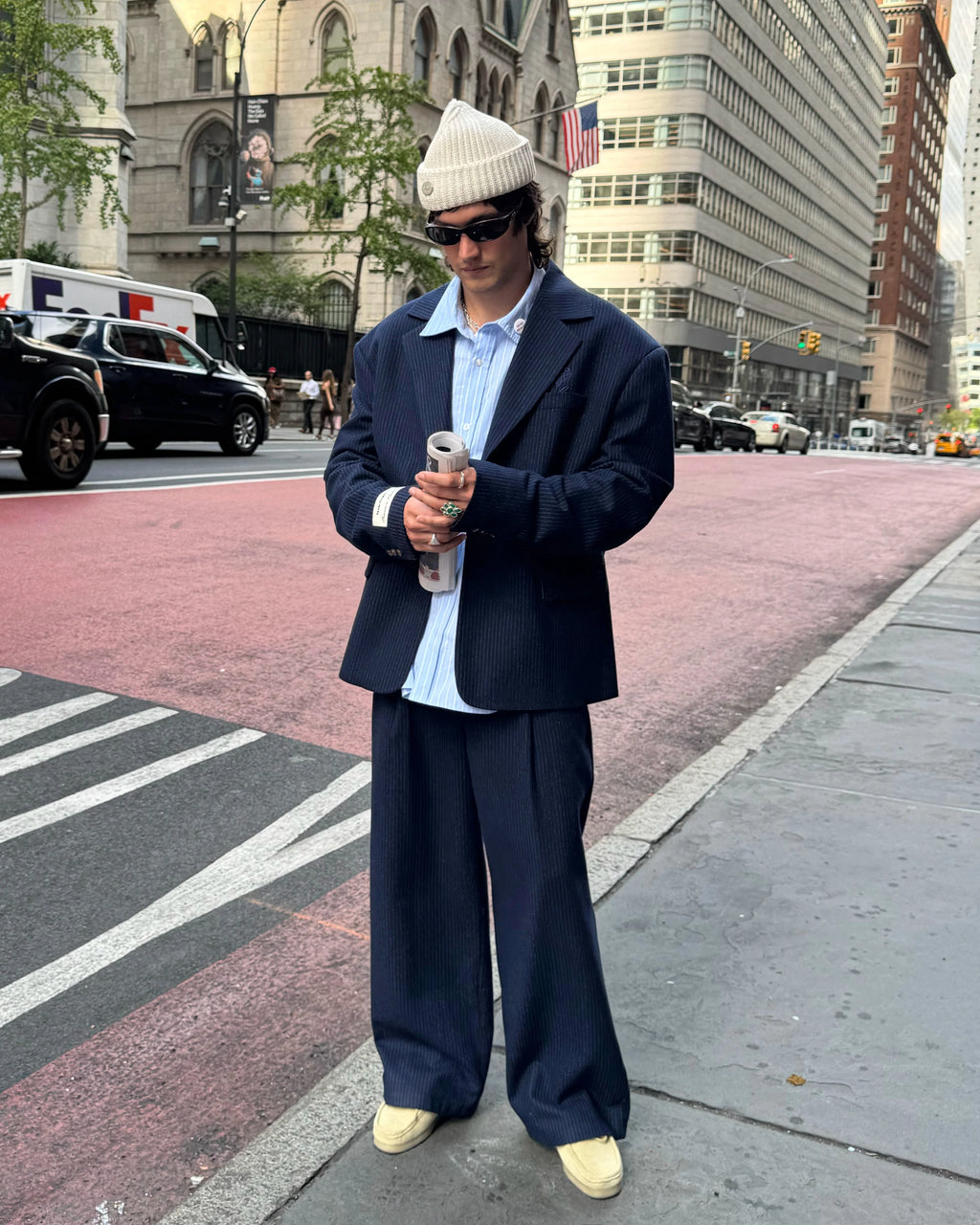 Pantalón Tailoring Alcalde Azul Marino