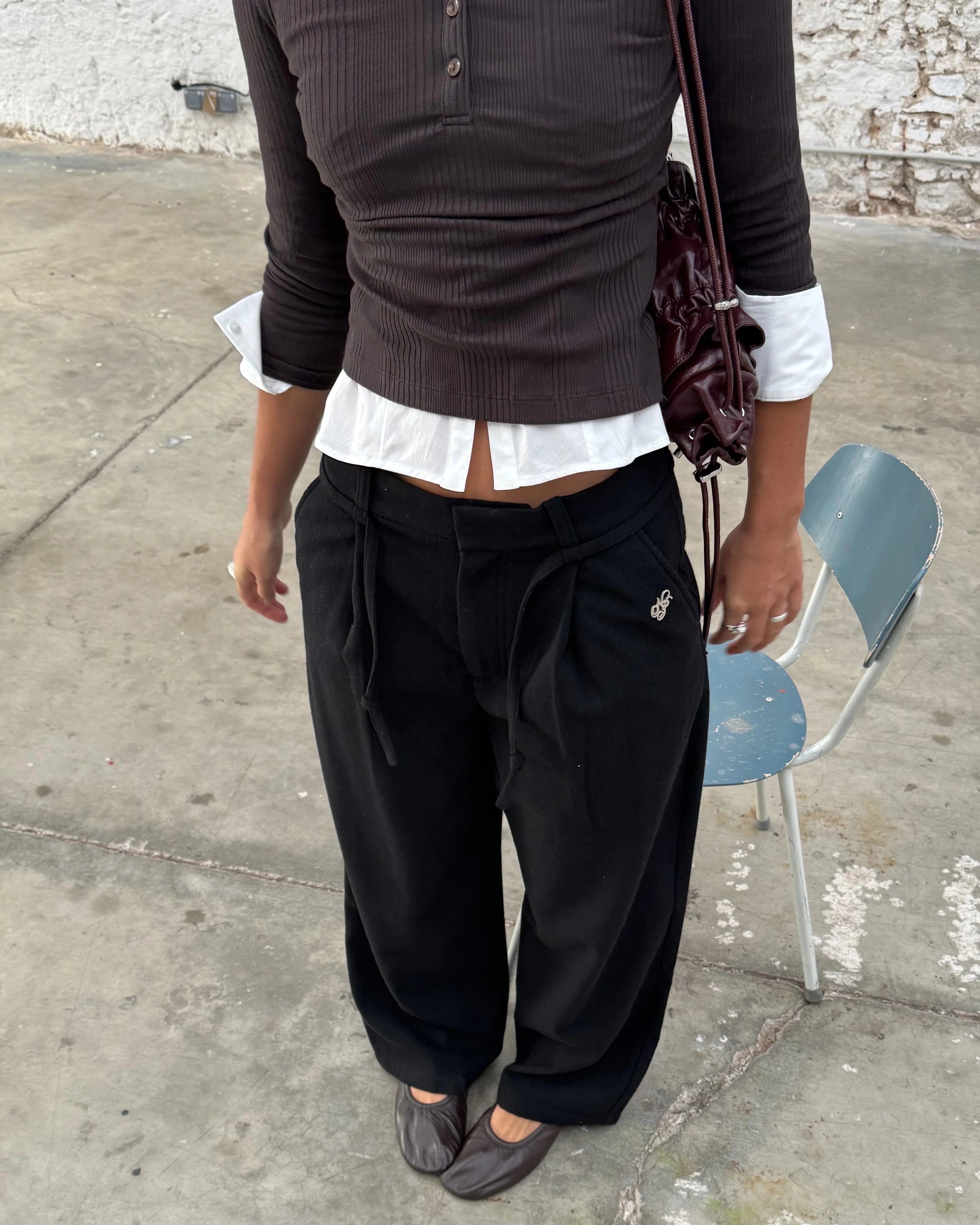 Pantalón Tailoring Alcalde Negro