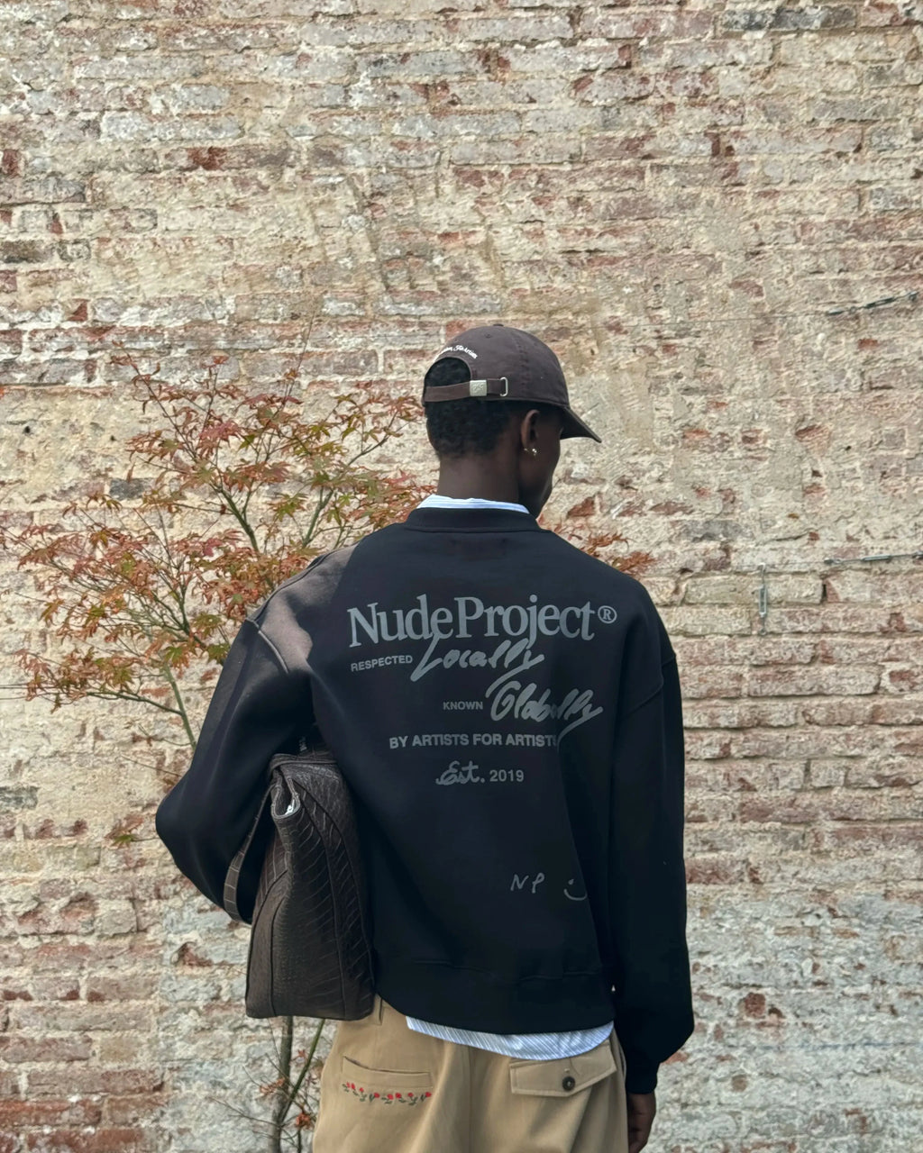 Sudadera Sin Capucha Global Soon Negro