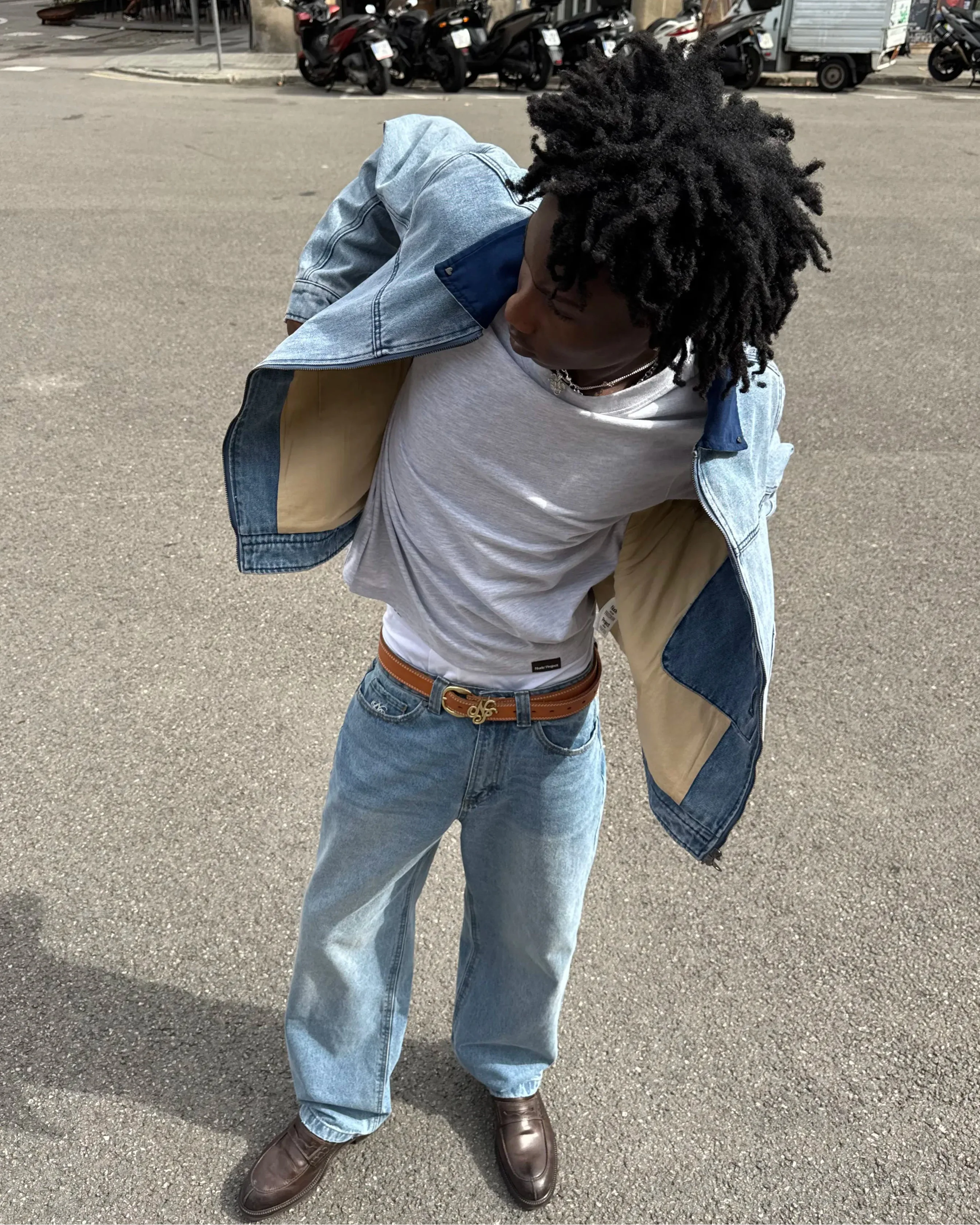 Pantalón Vaquero Básico Light Wash