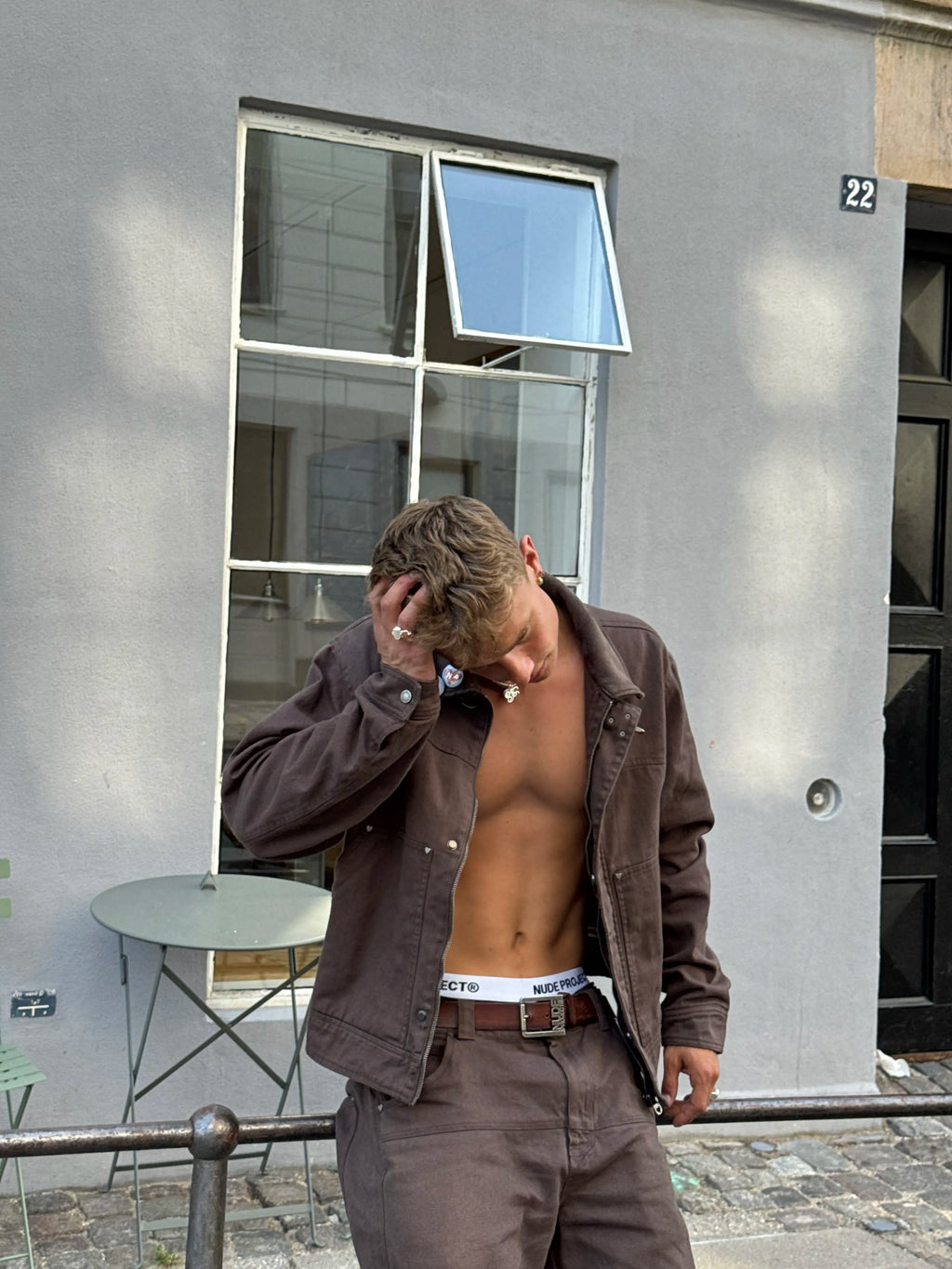 Chaqueta Studio Carpenter Marrón