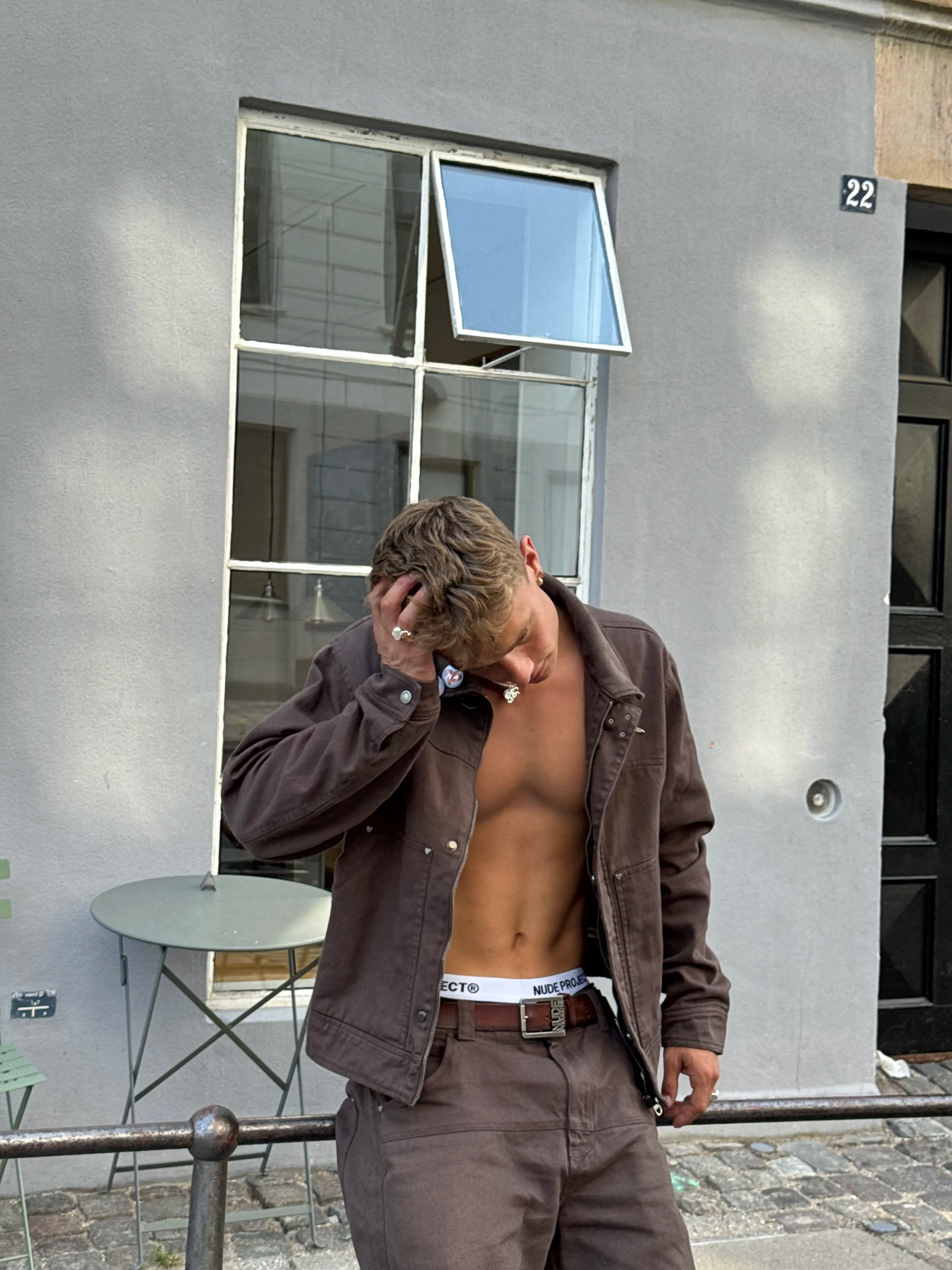 Chaqueta Studio Carpenter Marrón