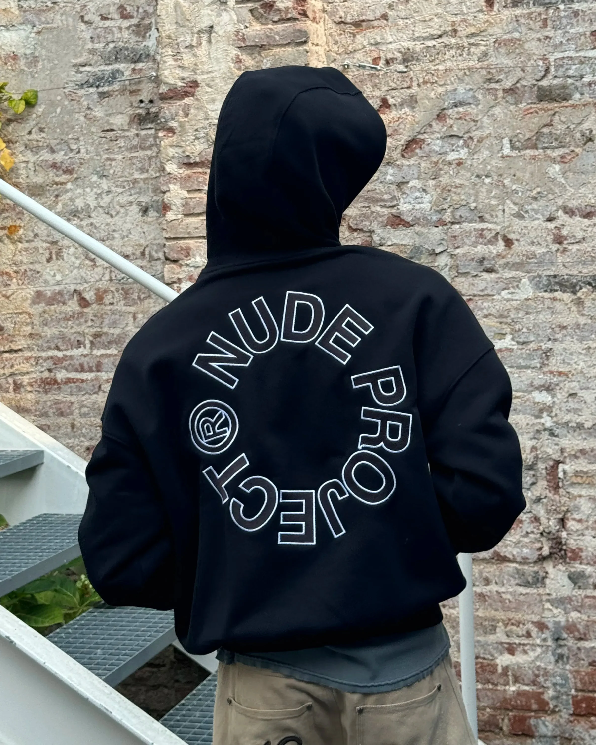 Kory Boxy Hoodie Black