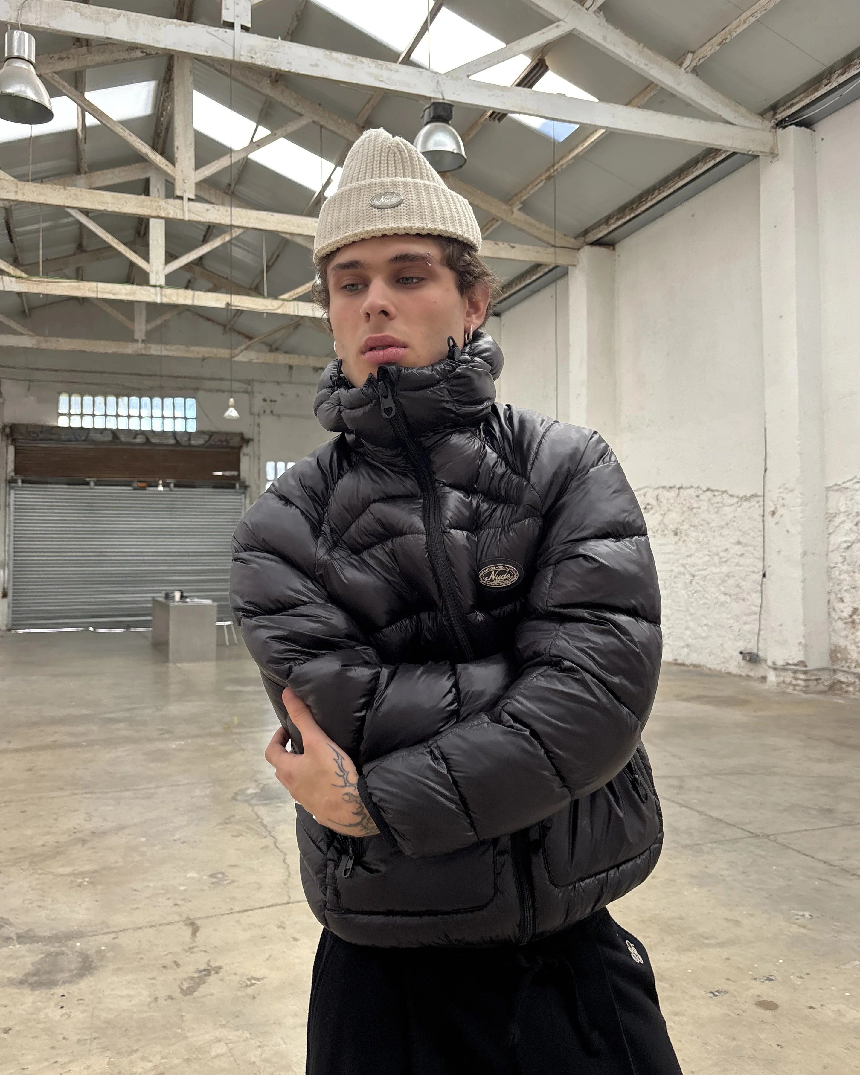 Iconic Puffer Jacket Black