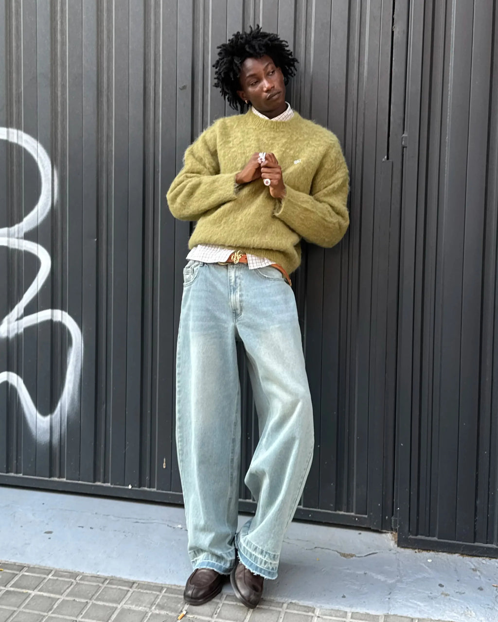 Pantalón Baggy Light Wash Old