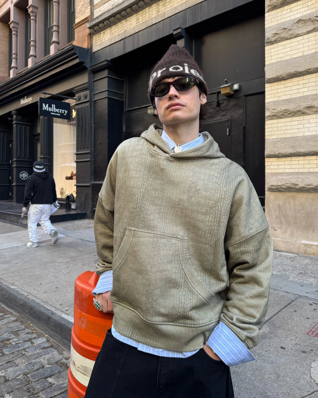 Sudadera Croco Verde