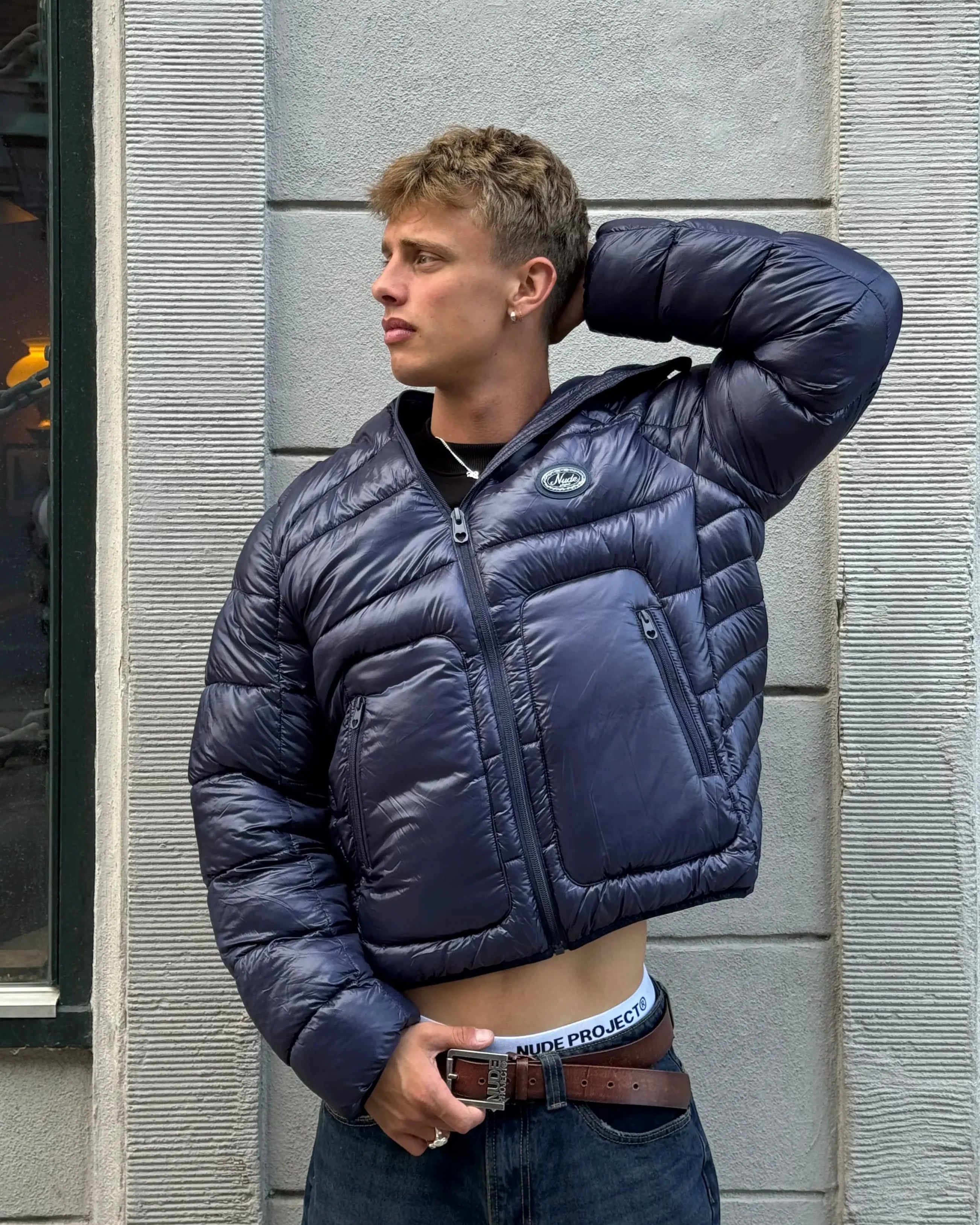 Iconic Puffer Jacket Navy