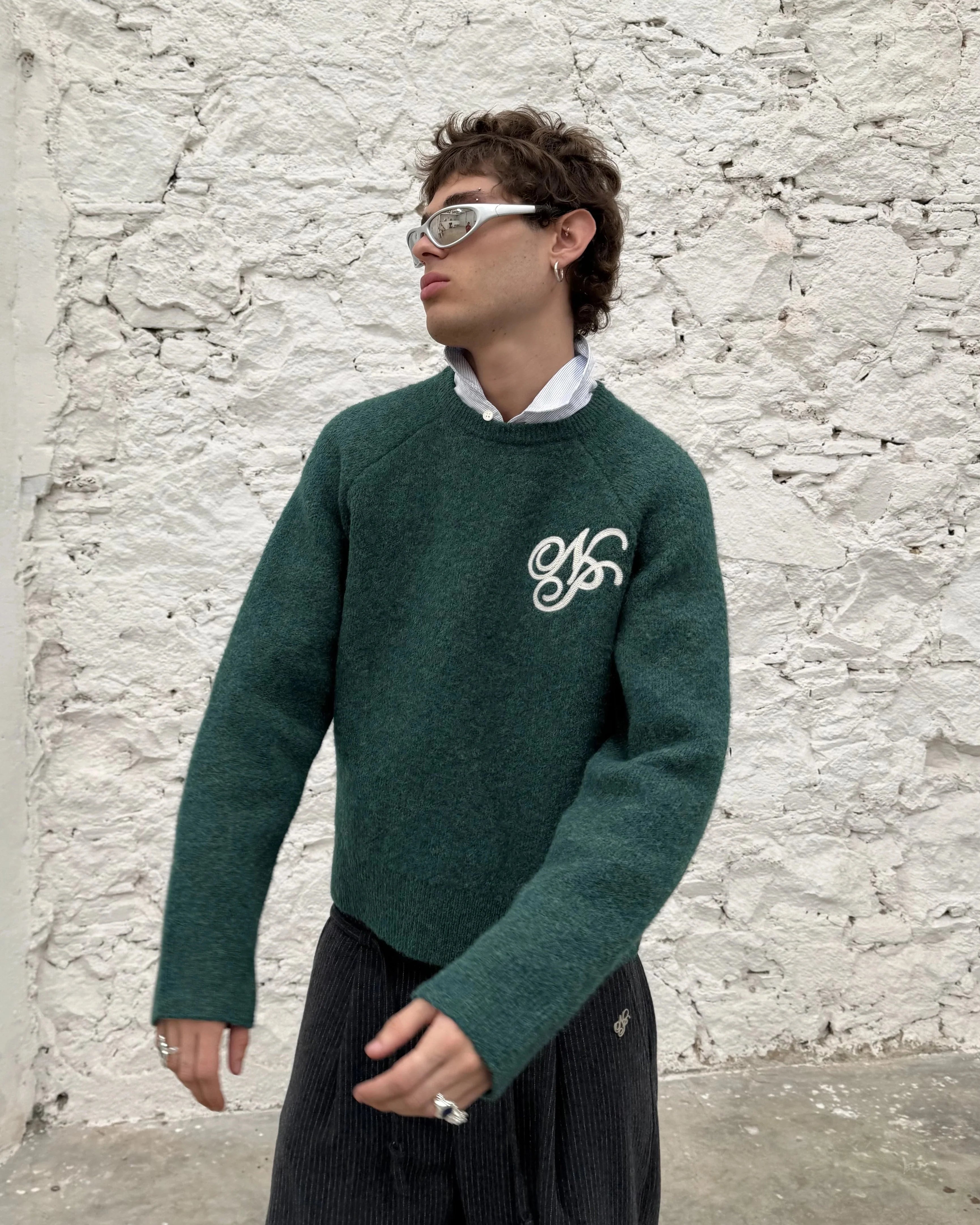Le Marais Knit Sweater Green