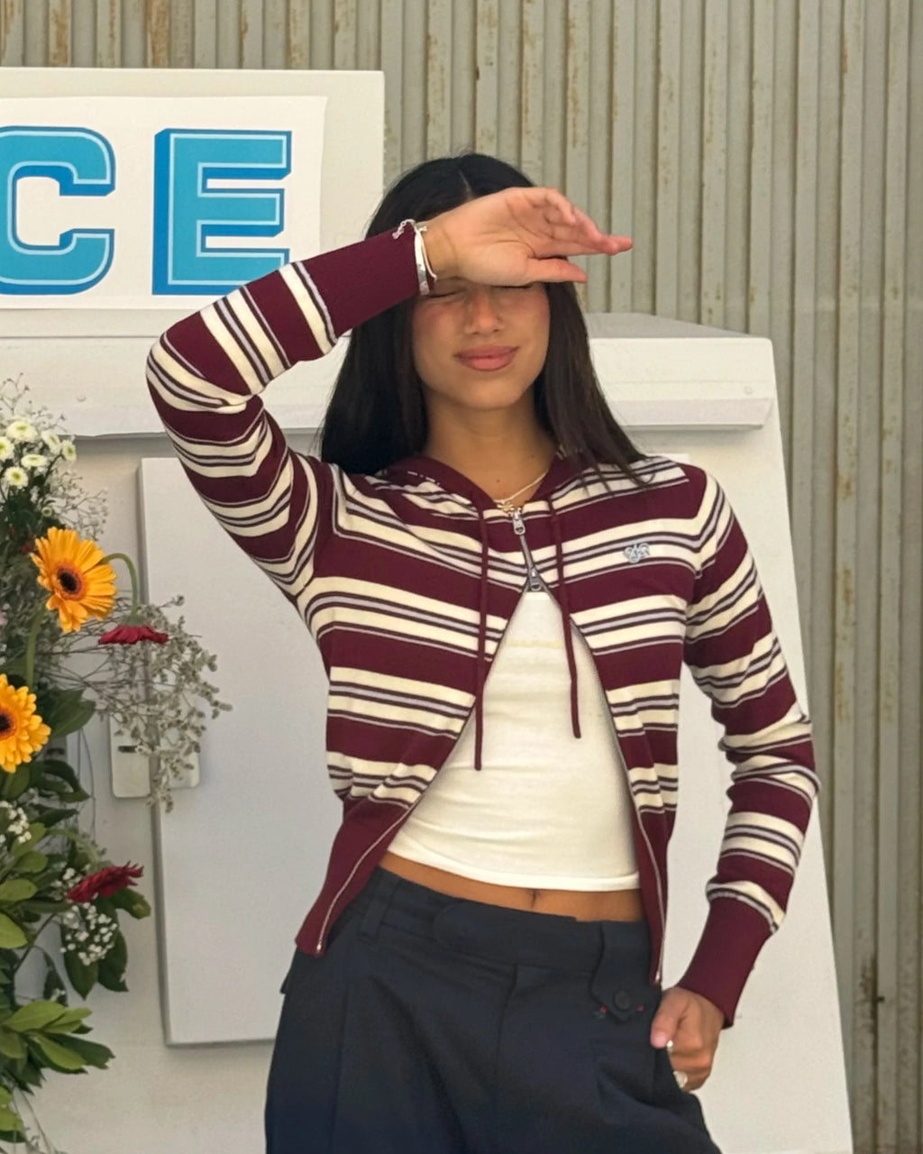 Cárdigan Con Cremallera Bulldog Cárdigan