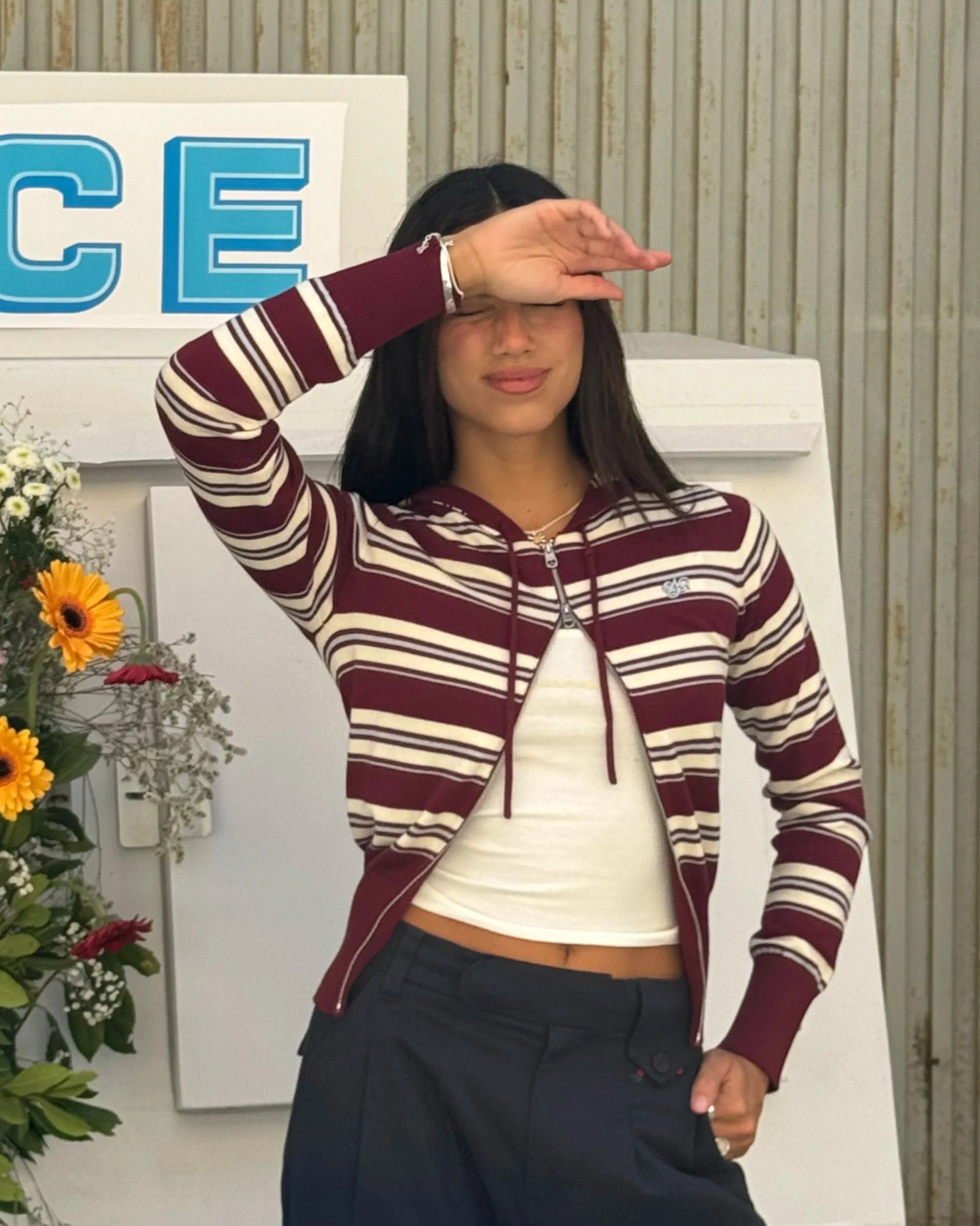 Cárdigan Con Cremallera Bulldog Cárdigan