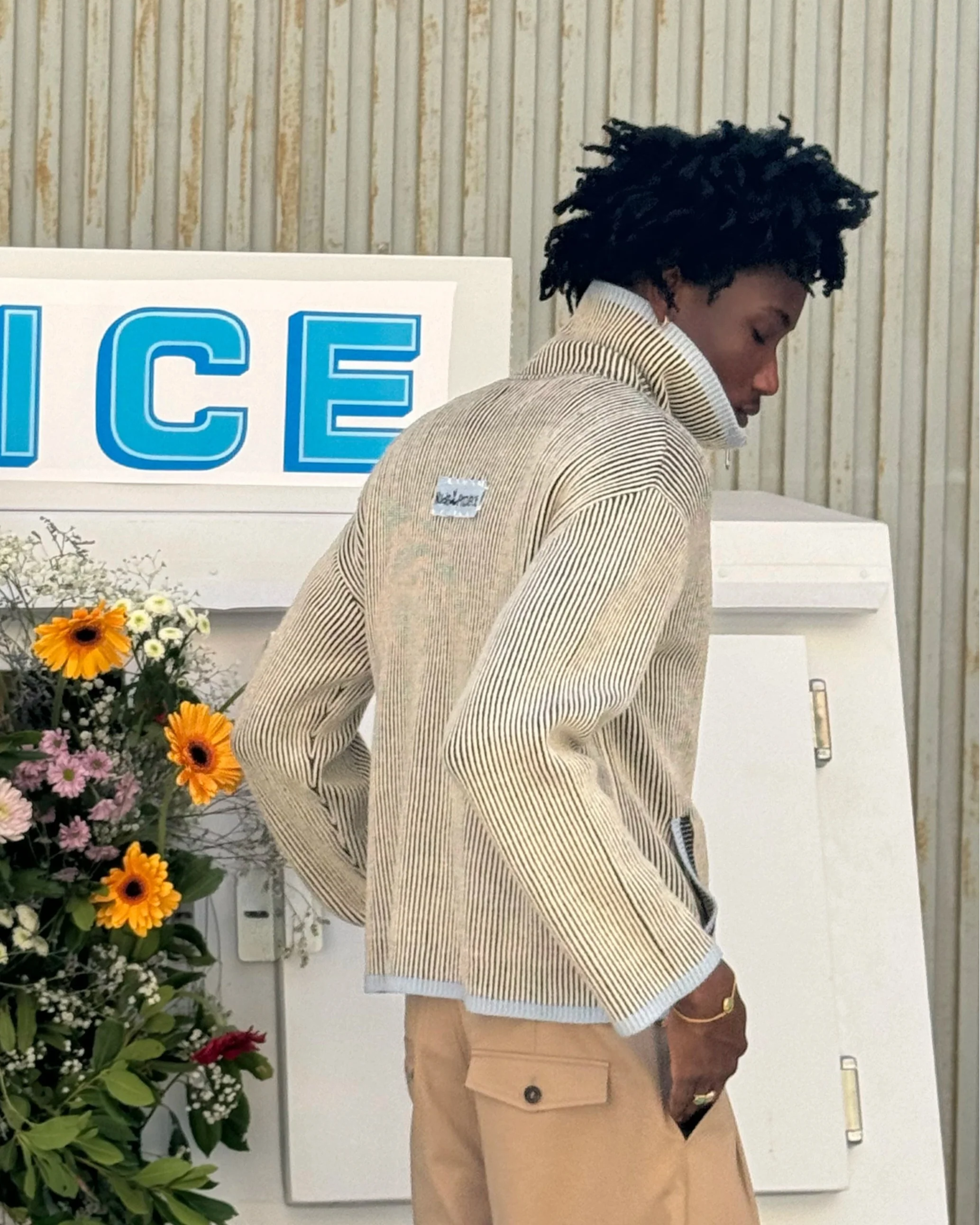 Cárdigan Con Cremallera Classy Azul