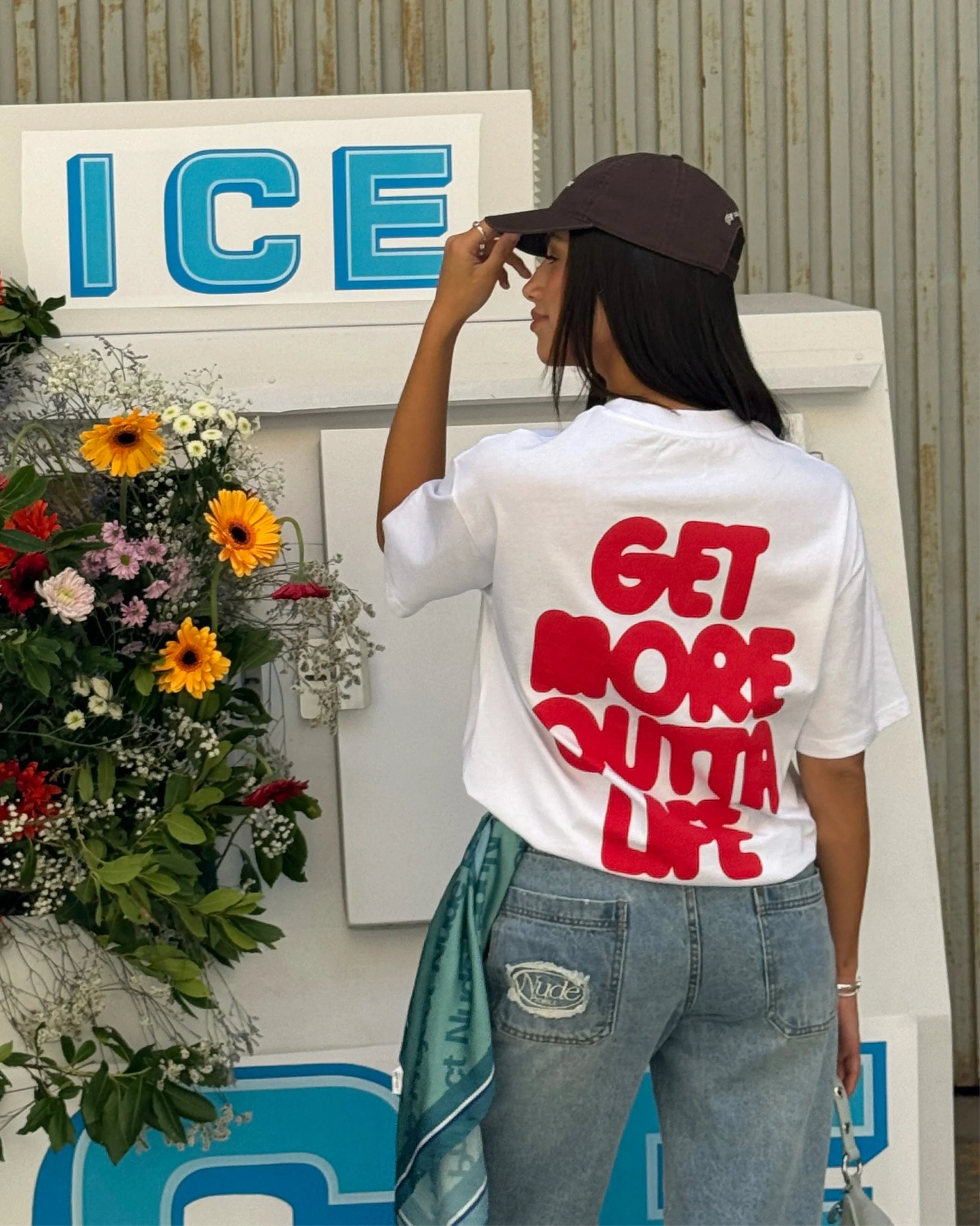 Always Late Tee White