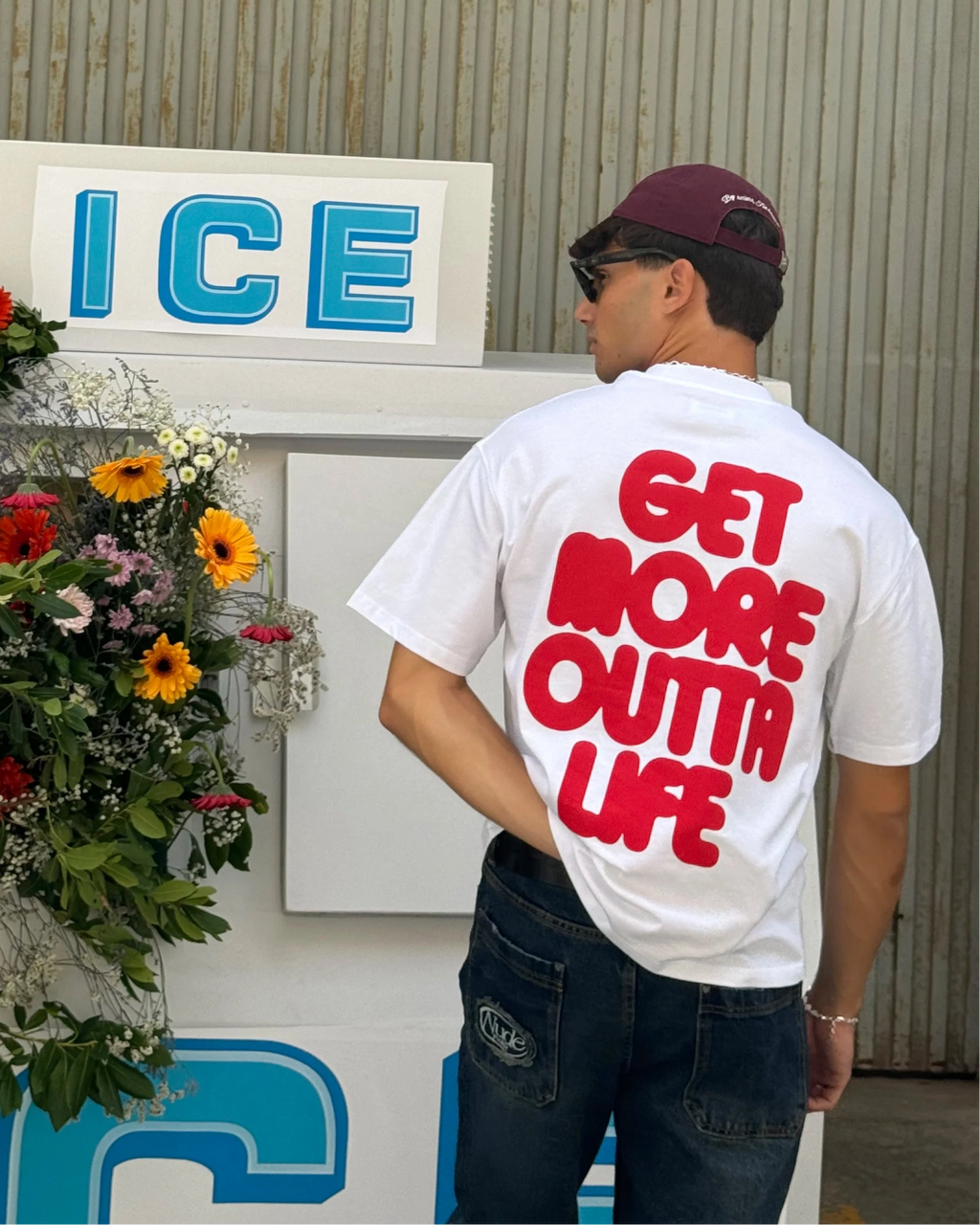 Always Late Tee White