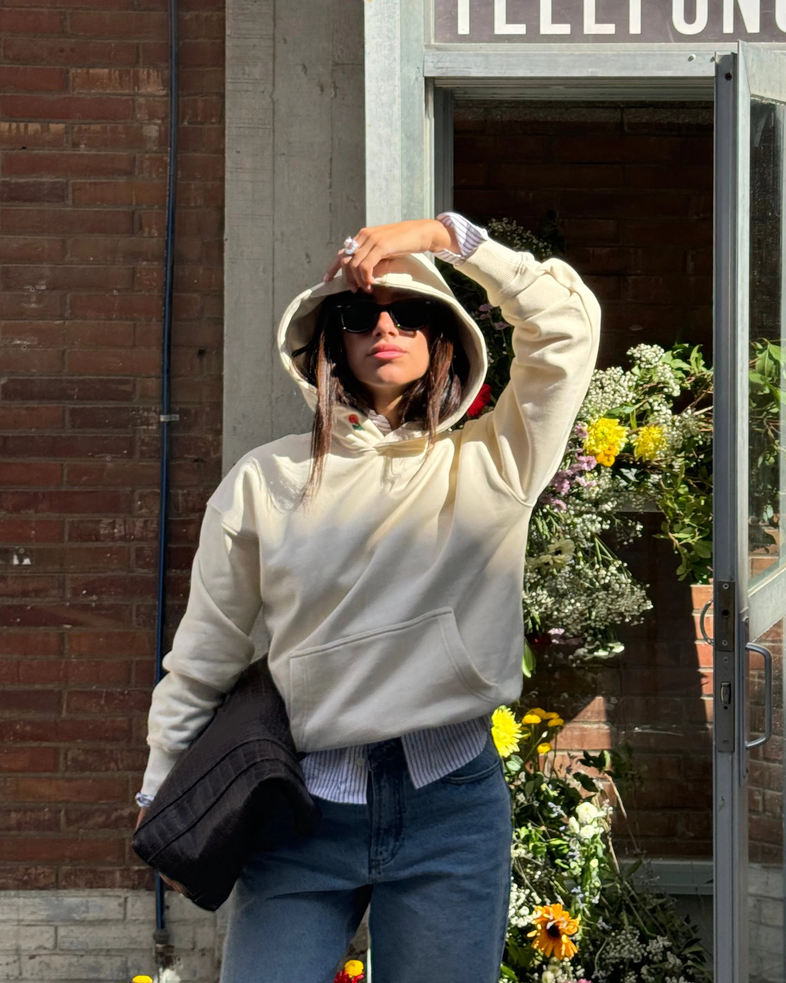 Garden Hoodie Marshmallow