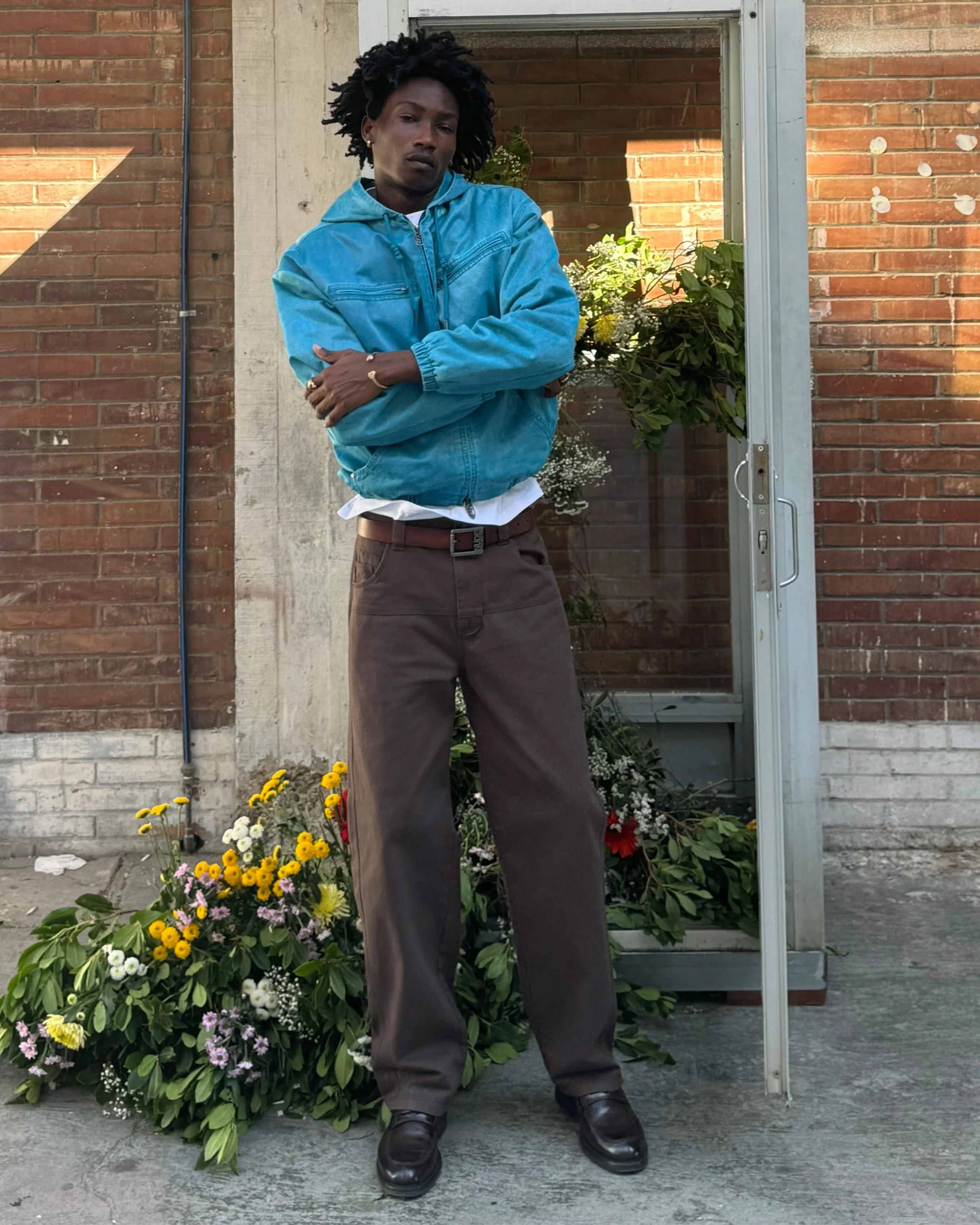 Chaqueta Worker Comfy Azul