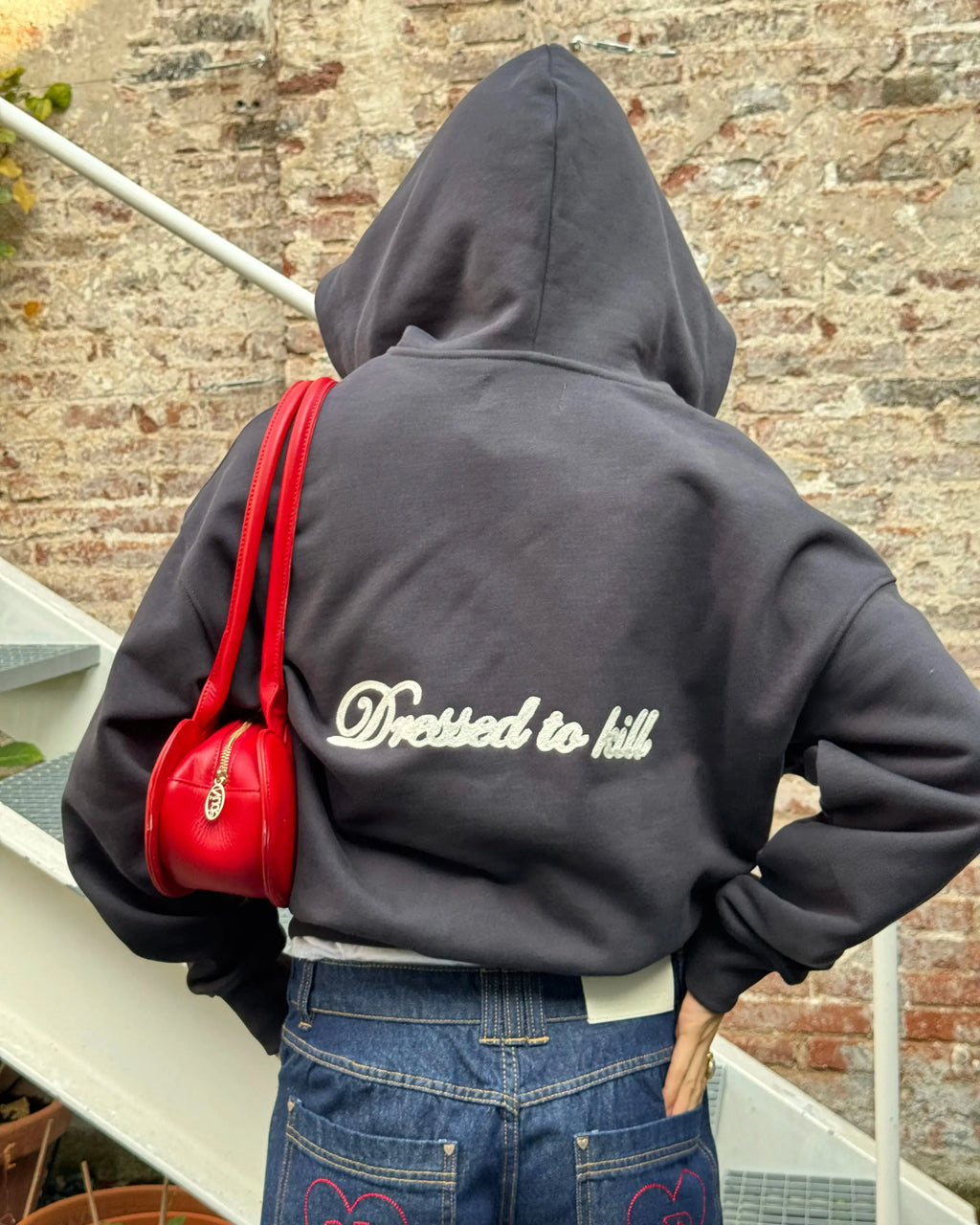 Kill Bill Zip-Up Hoodie Ash