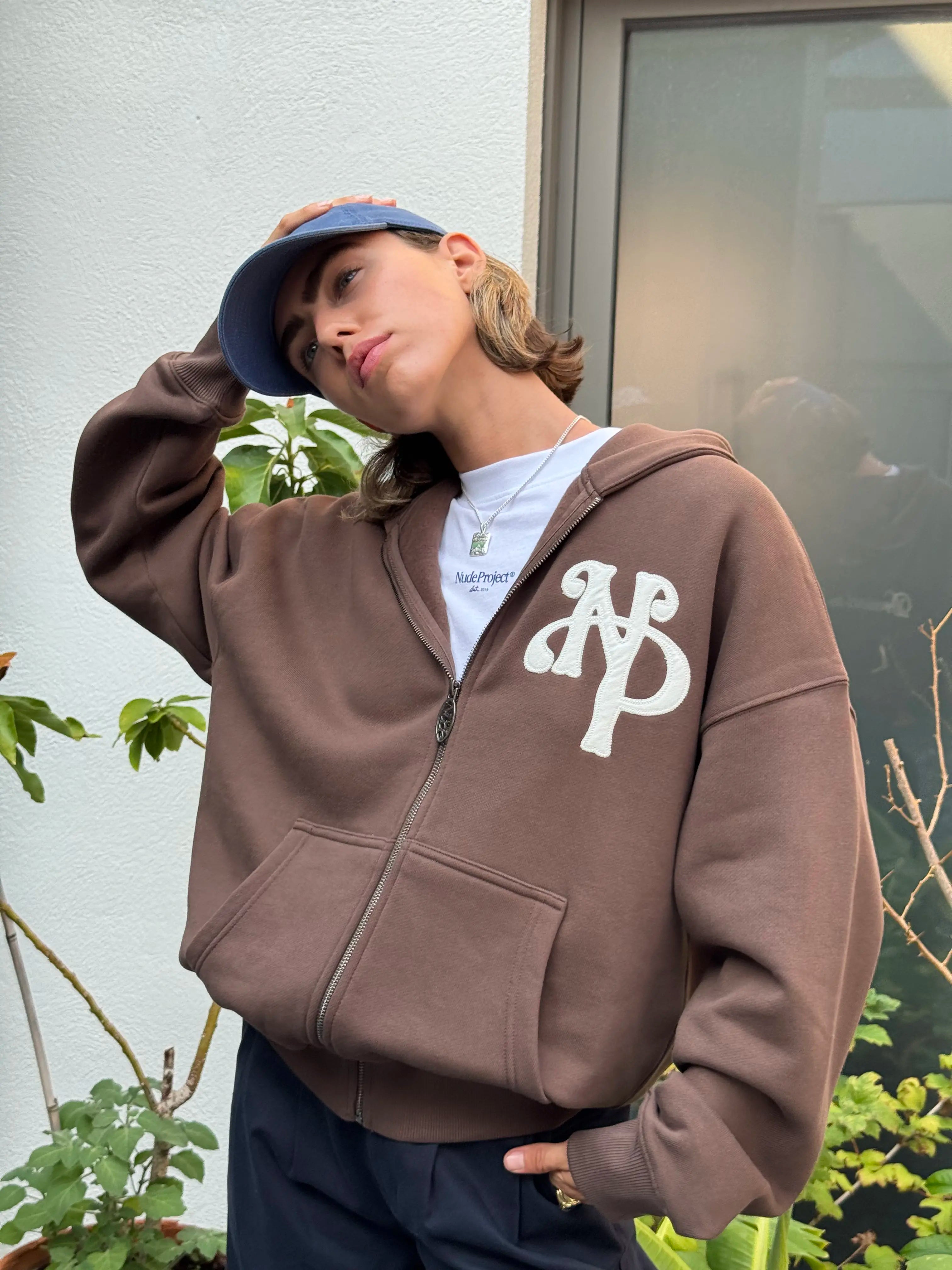 Sudadera Con Cremallera Kill Bill Marrón