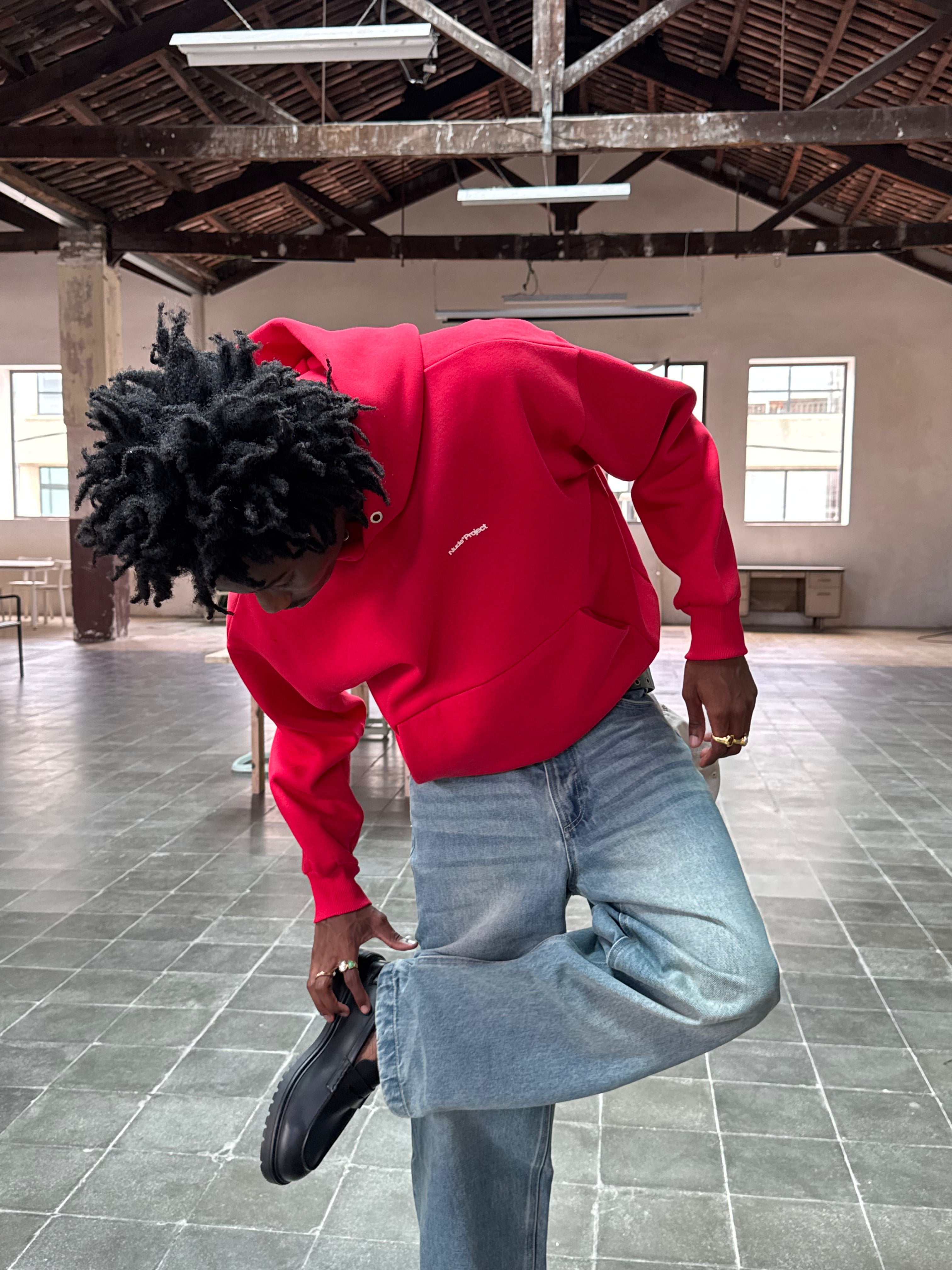 Sudadera Origins Rojo