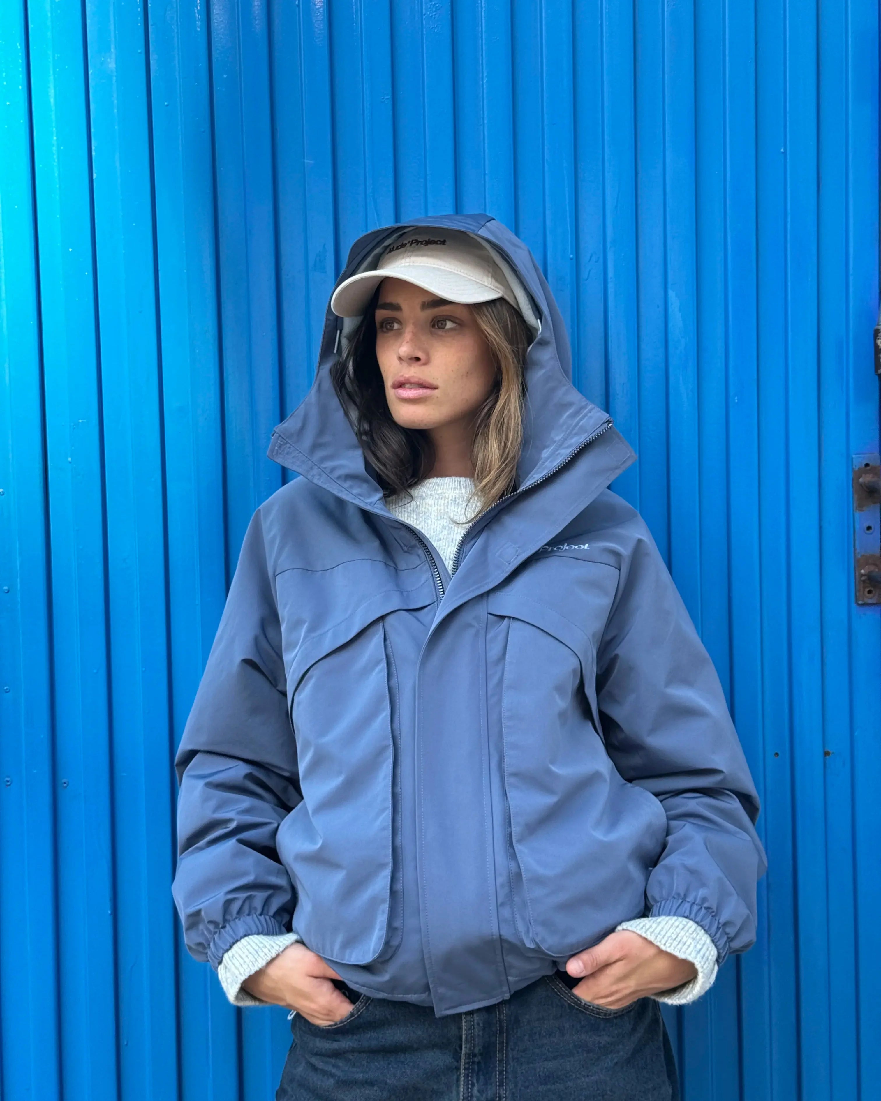 Milestones Windbreaker Jacket Blue