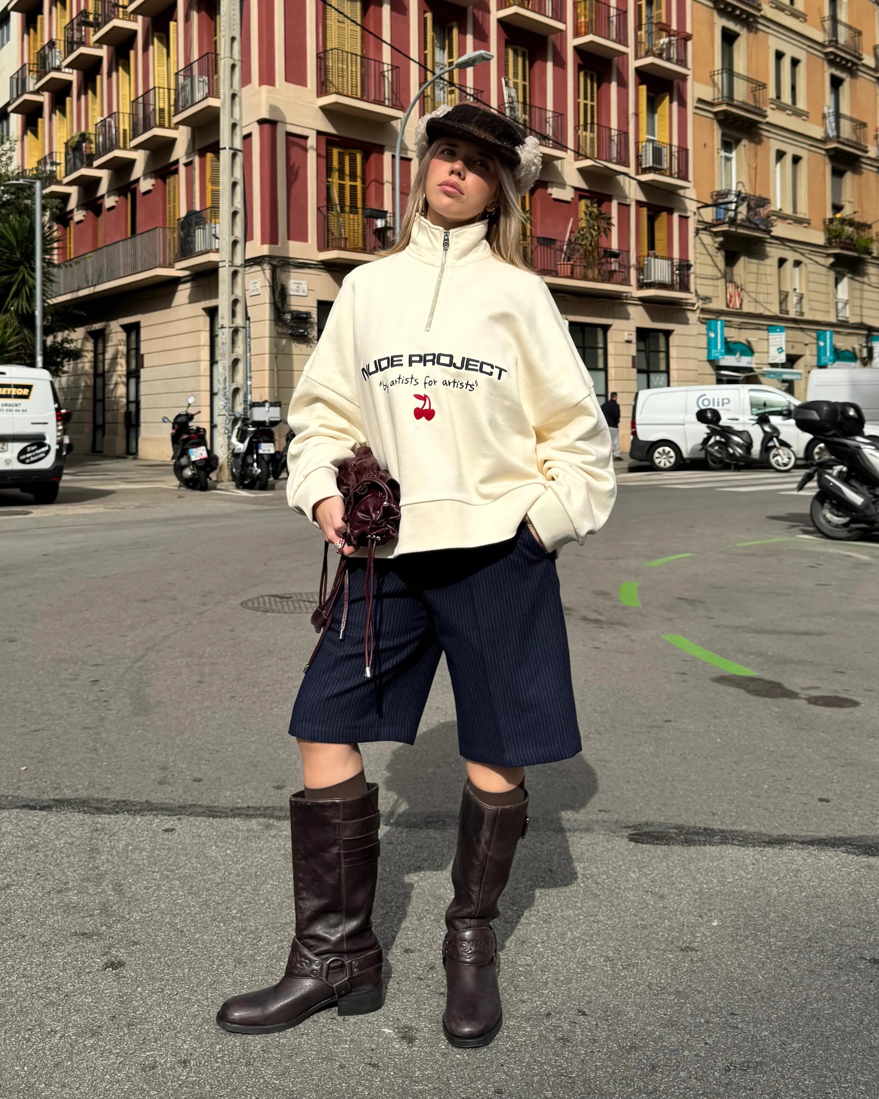 Sport Quarter-Zip Marshmallow