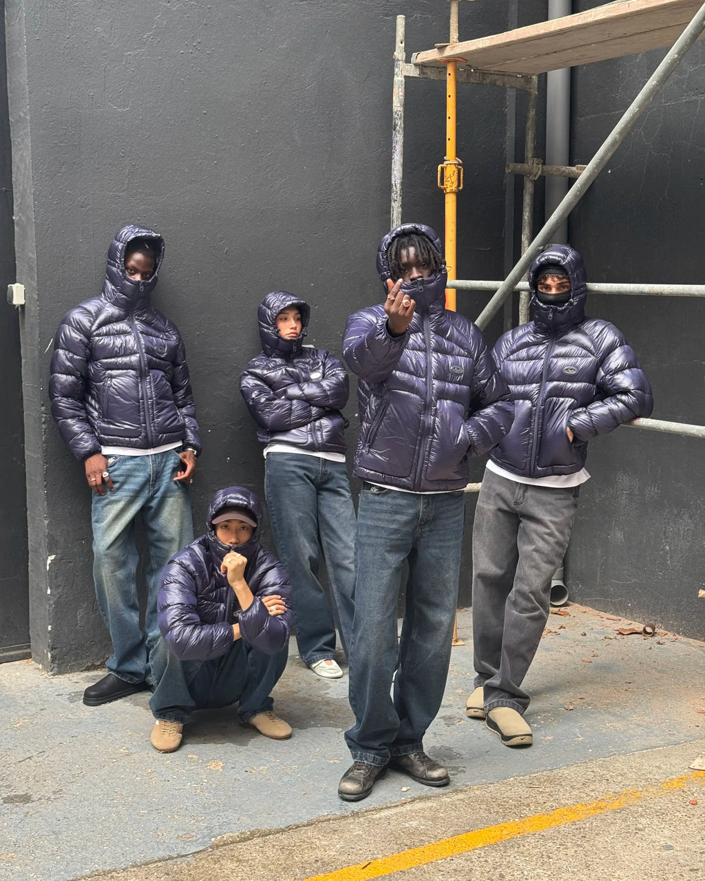 Iconic Puffer Jacket Navy