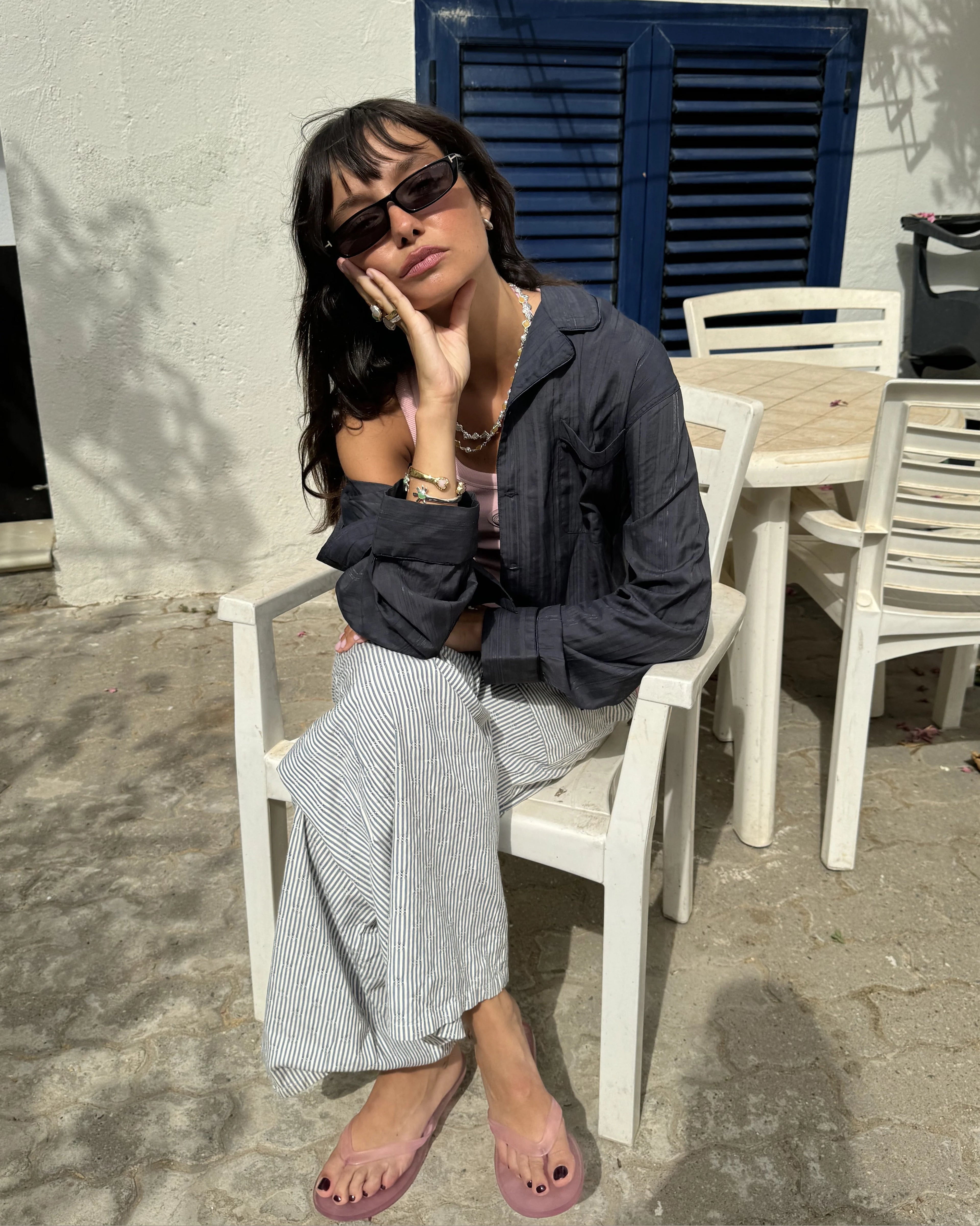 Camisa Sleepy Azul Marino