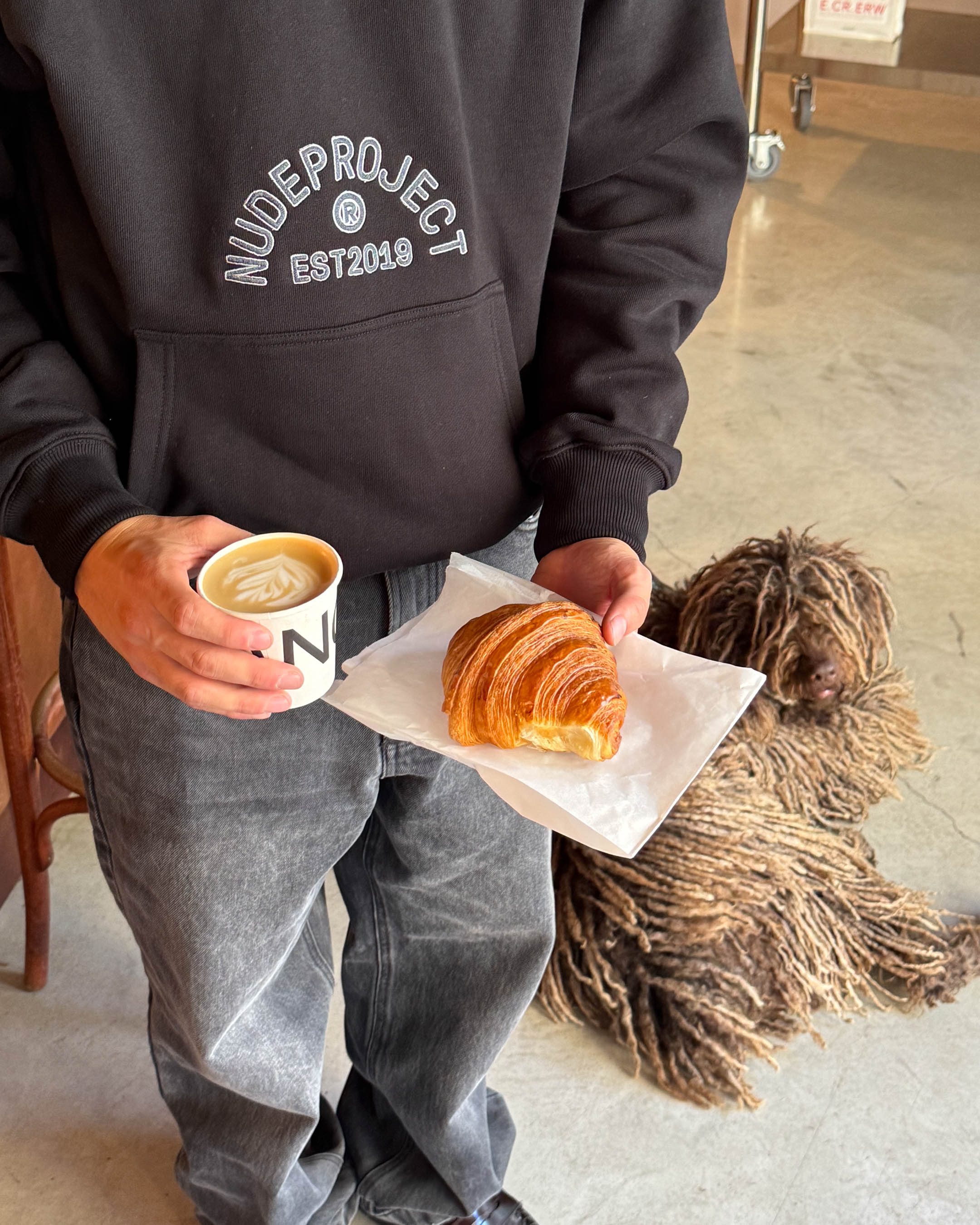 Sudadera Swans Negra