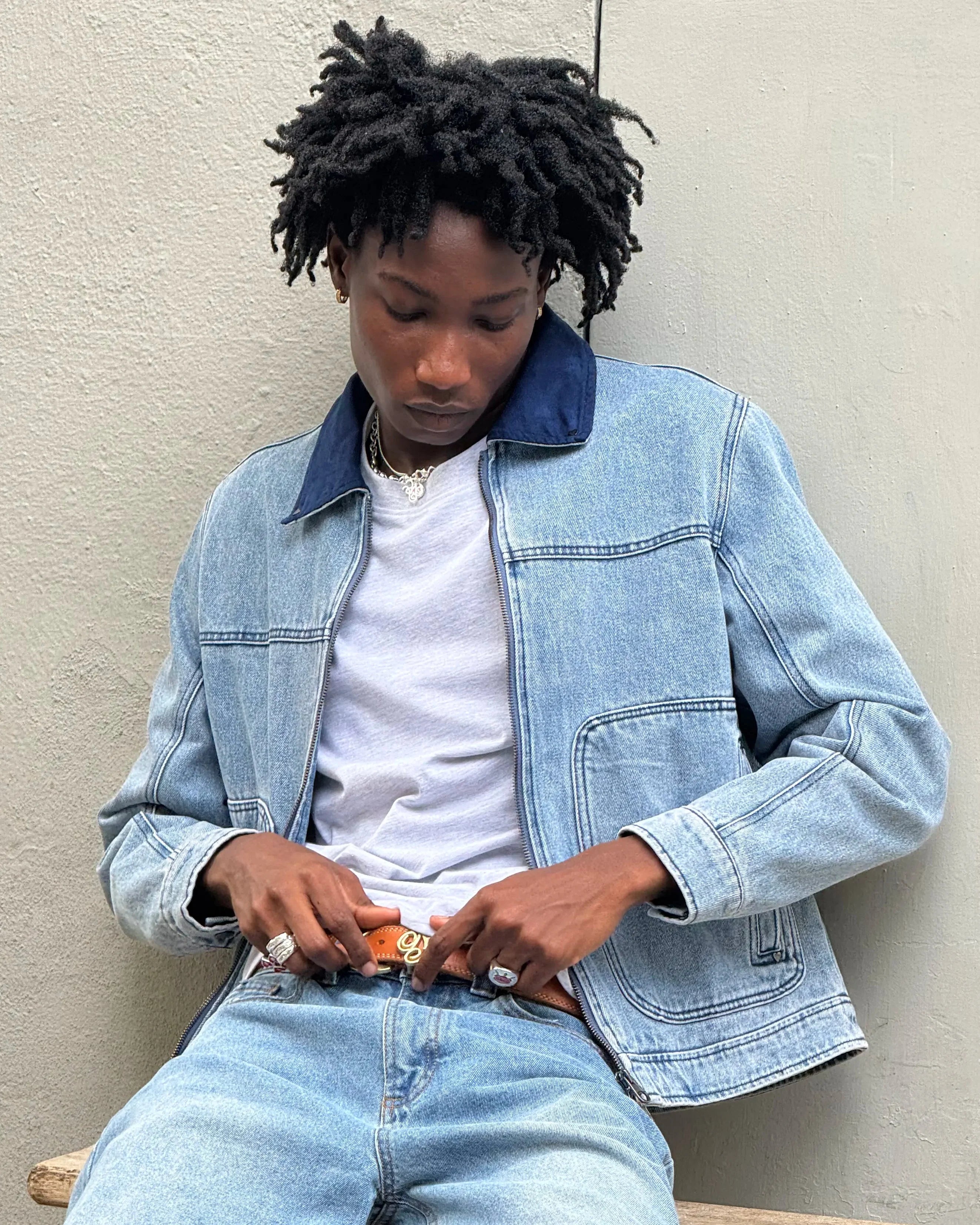 Trucker Denim Jacket Indigo