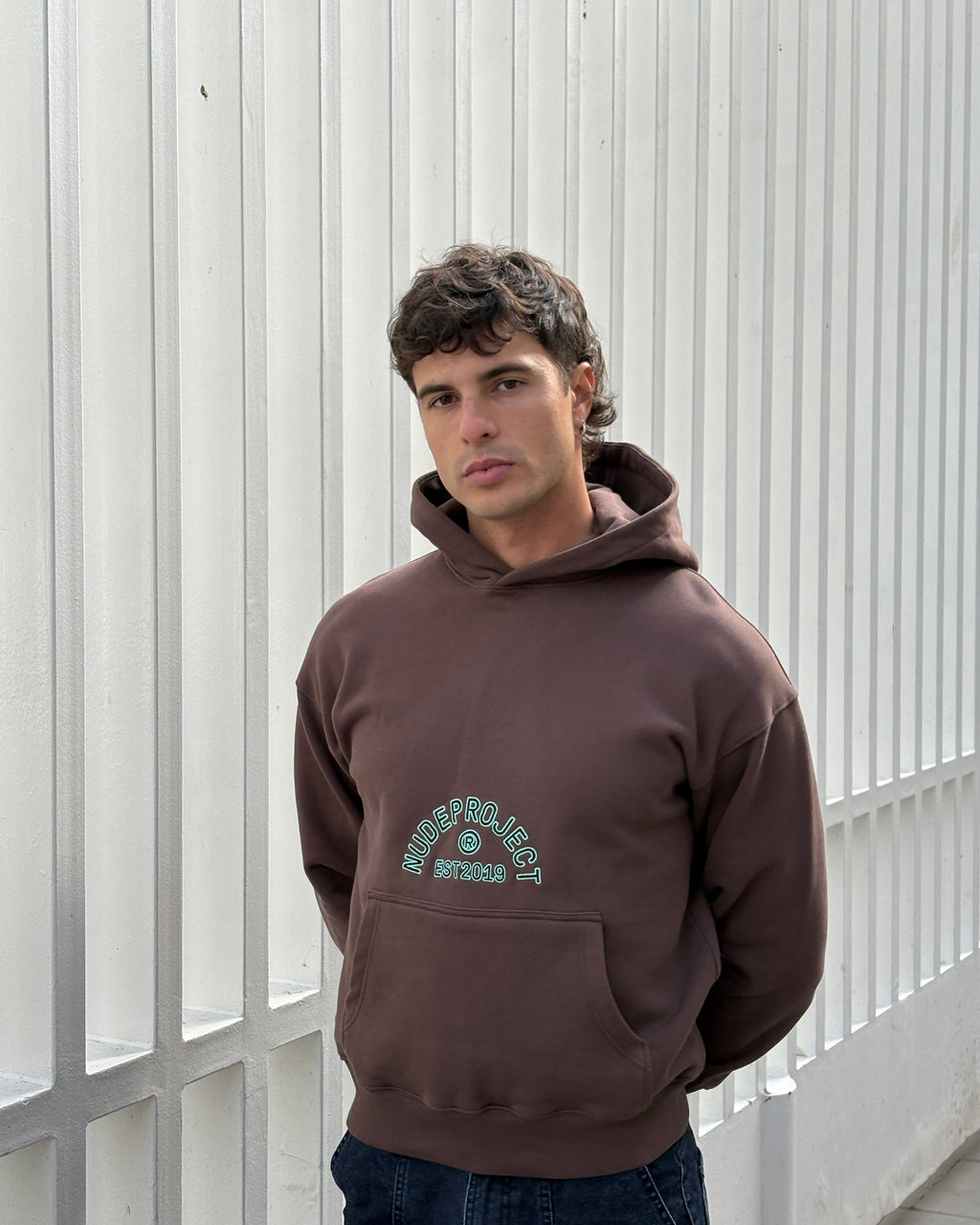 Sudadera Swans Marrón