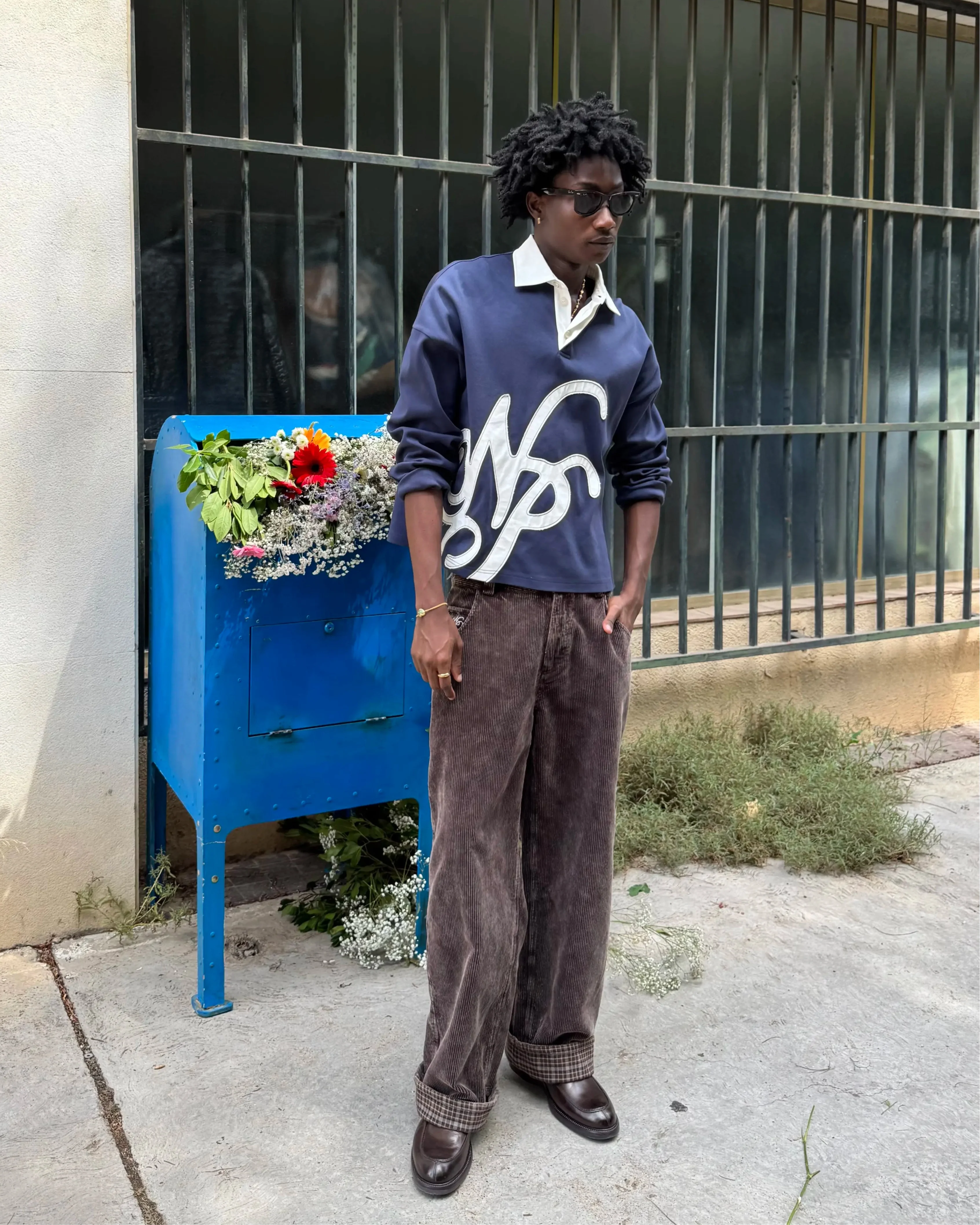 Polo Rugby Keef Azul Marino