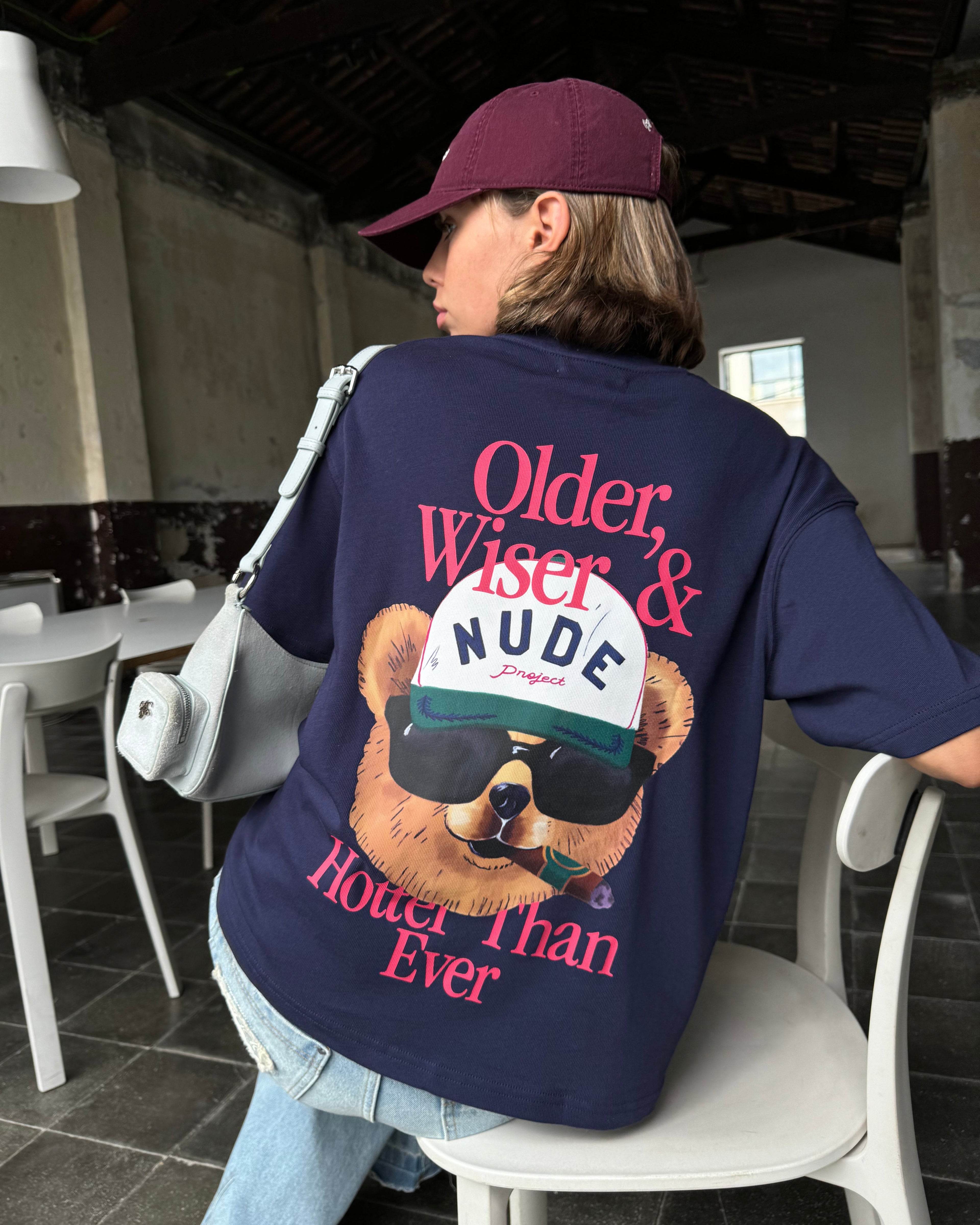 Camiseta Hot Azul Marino