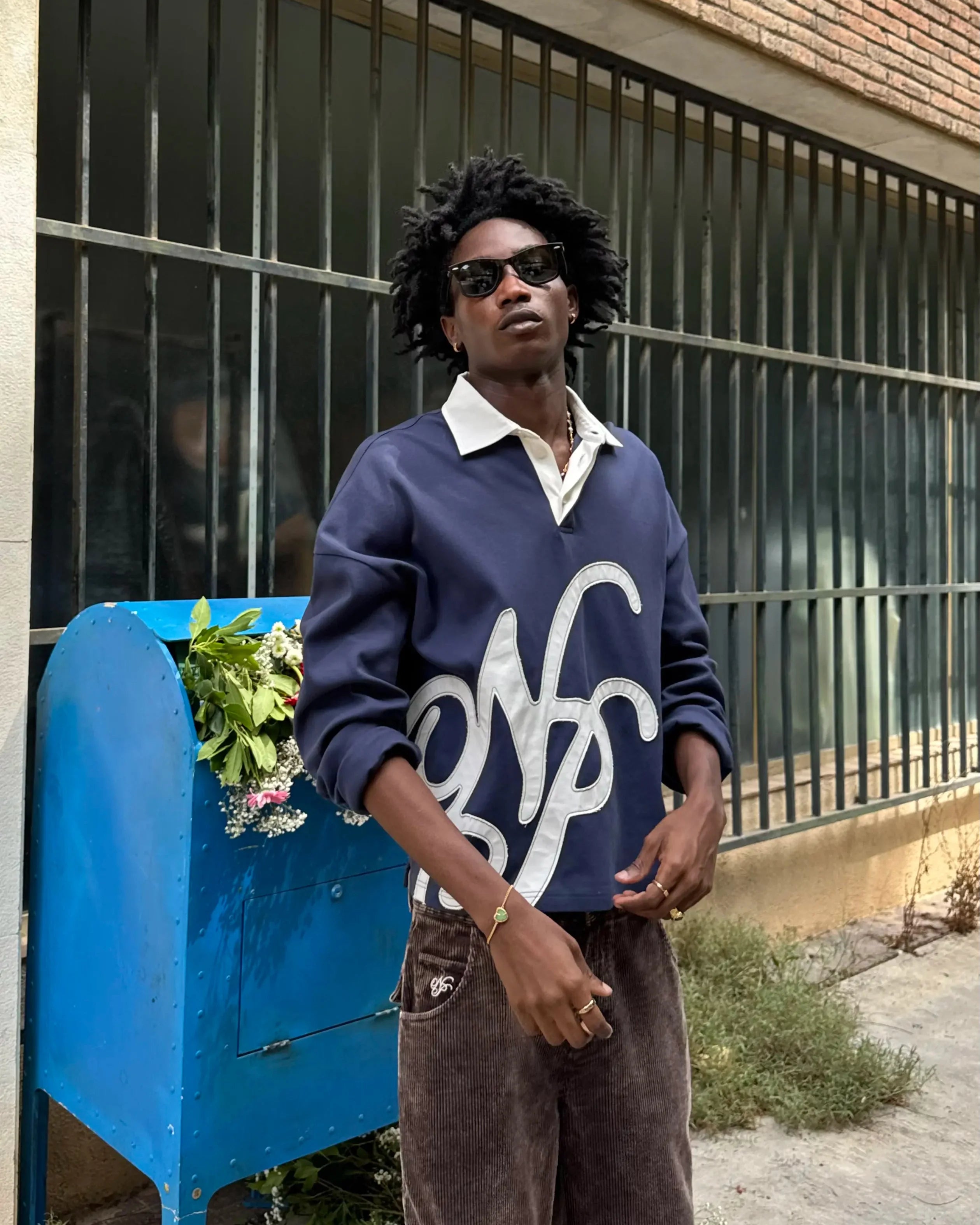 Polo Rugby Keef Azul Marino