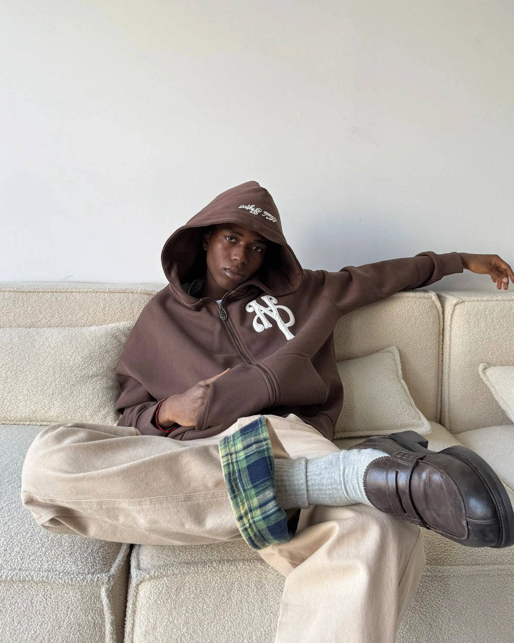 Sudadera Con Cremallera Kill Bill Marrón