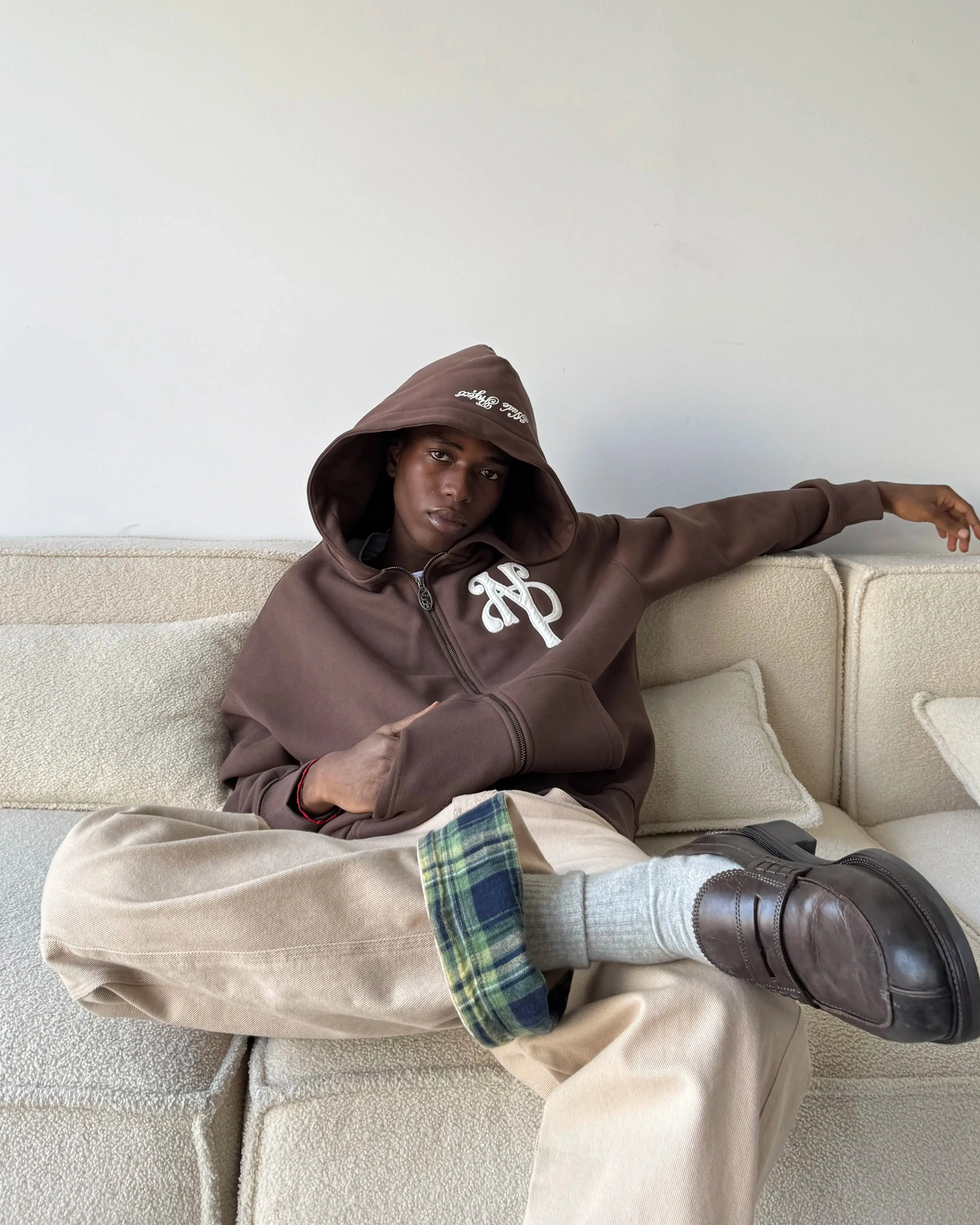 Sudadera Con Cremallera Kill Bill Marrón