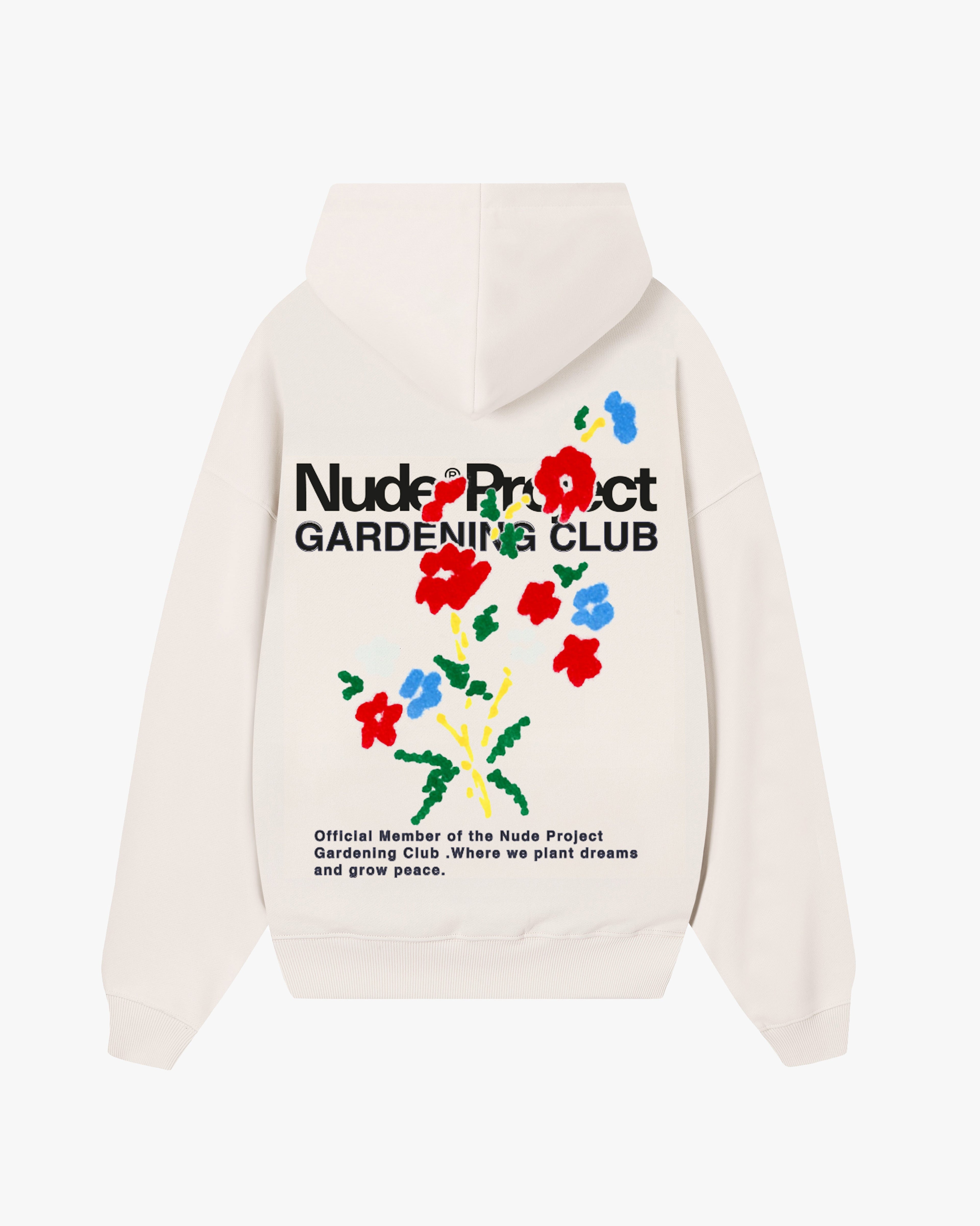 Sudadera Inner Blanco Crema