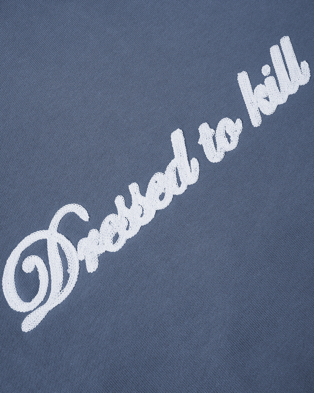 Kill Bill Zip-Up Hoodie Indigo