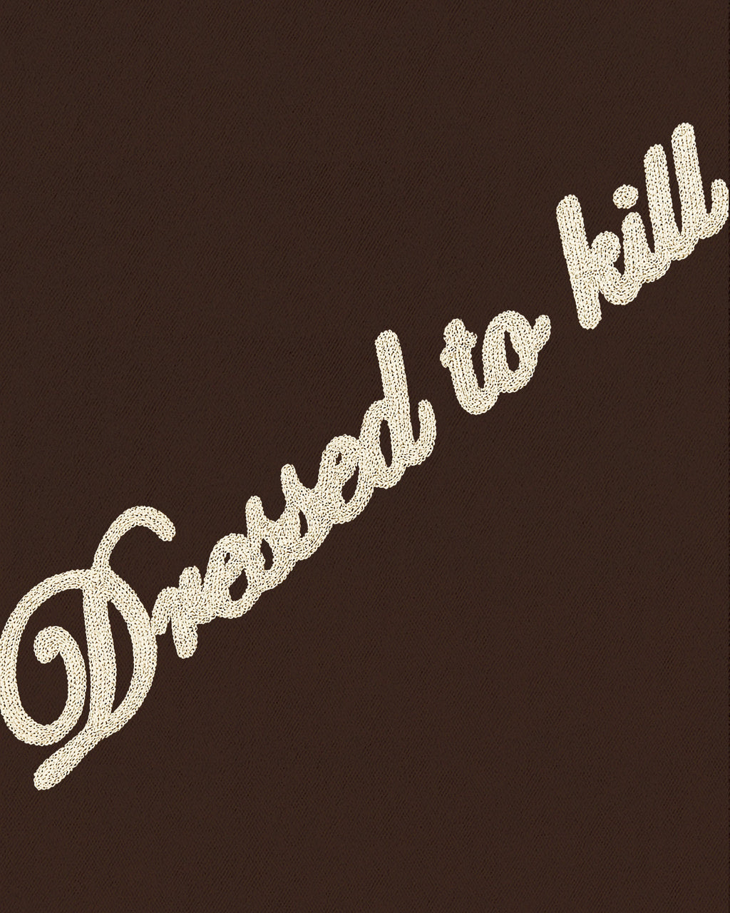 Sudadera Con Cremallera Kill Bill Marrón