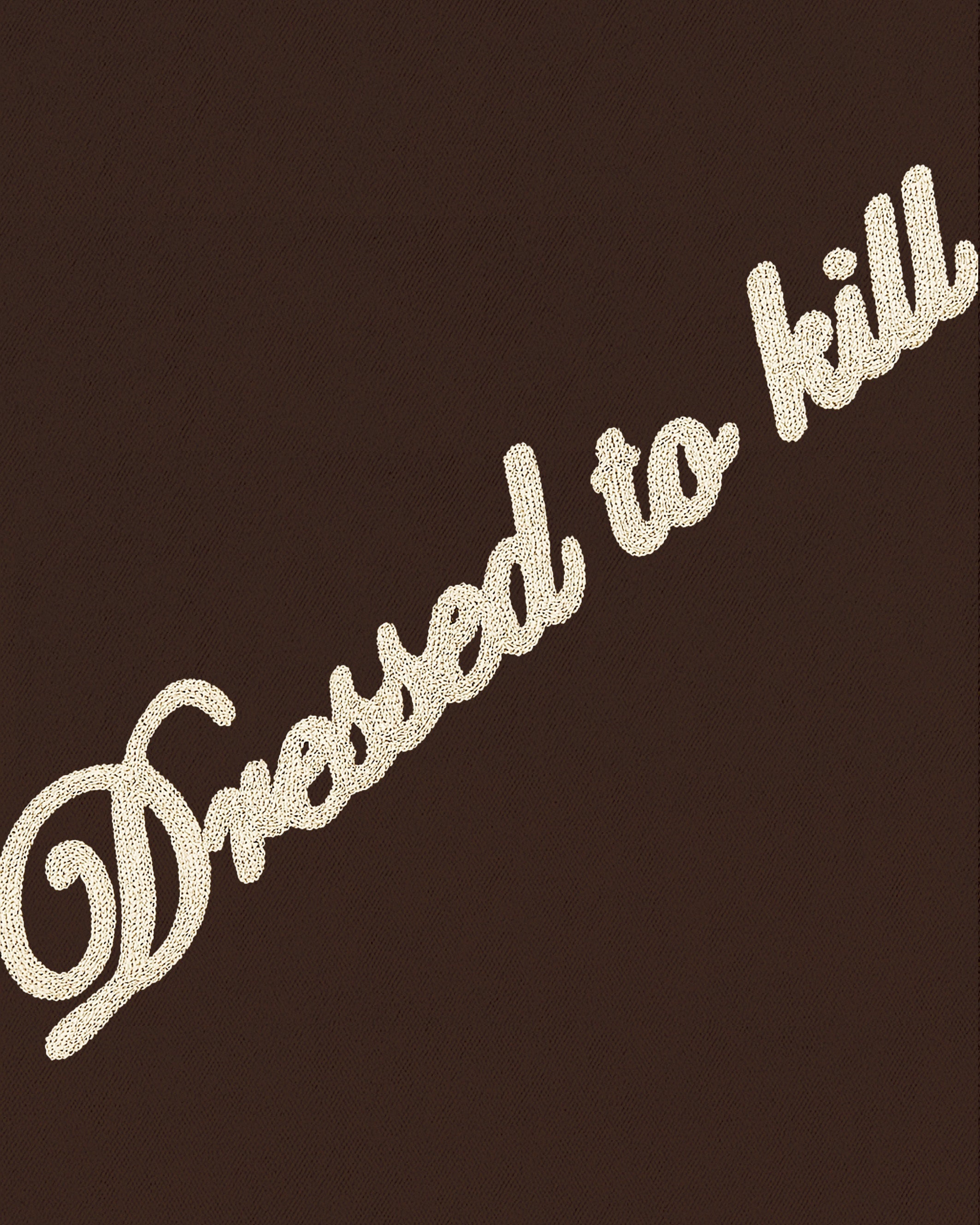 Sudadera Con Cremallera Kill Bill Marrón