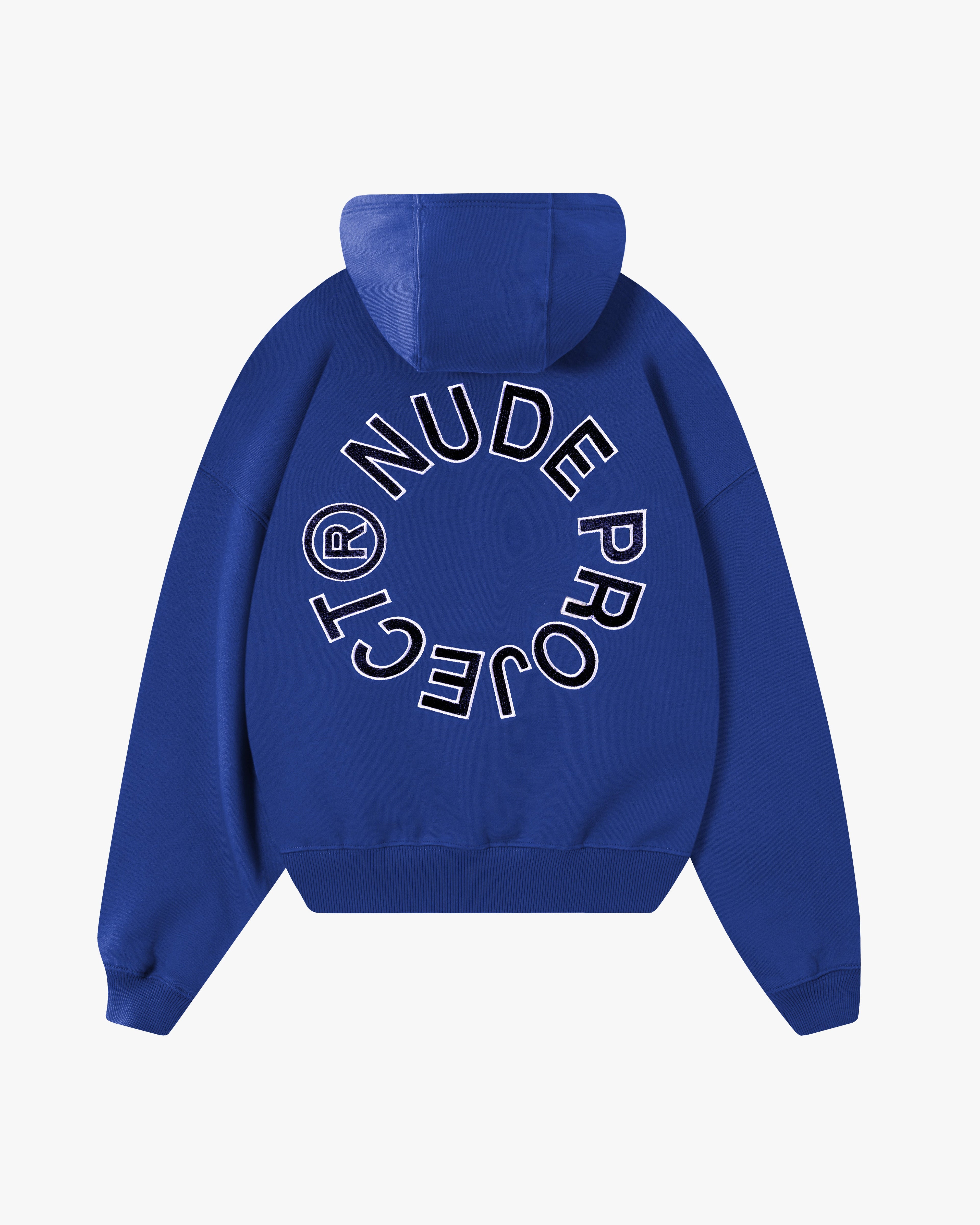Kory Boxy Hoodie Blue