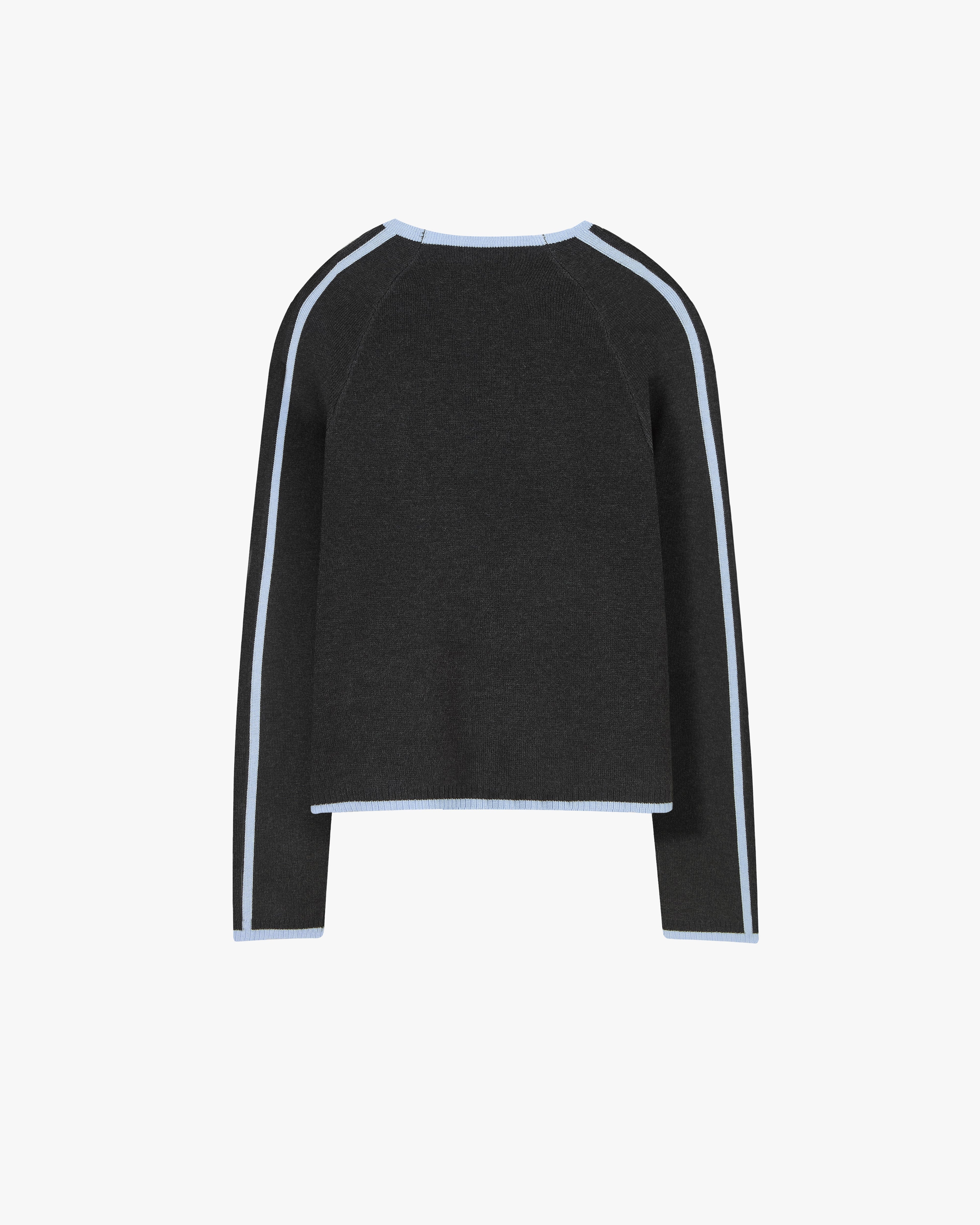 Suave Quarter-Zip Knit Grey