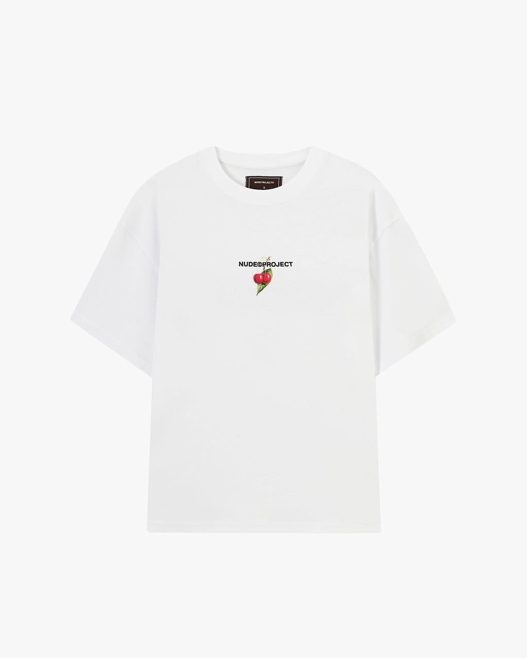 Camiseta Locally Hated Cherry Blanca