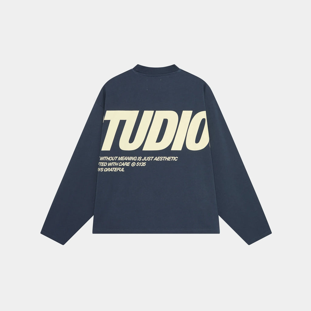 Thrill Navy Long Sleeve